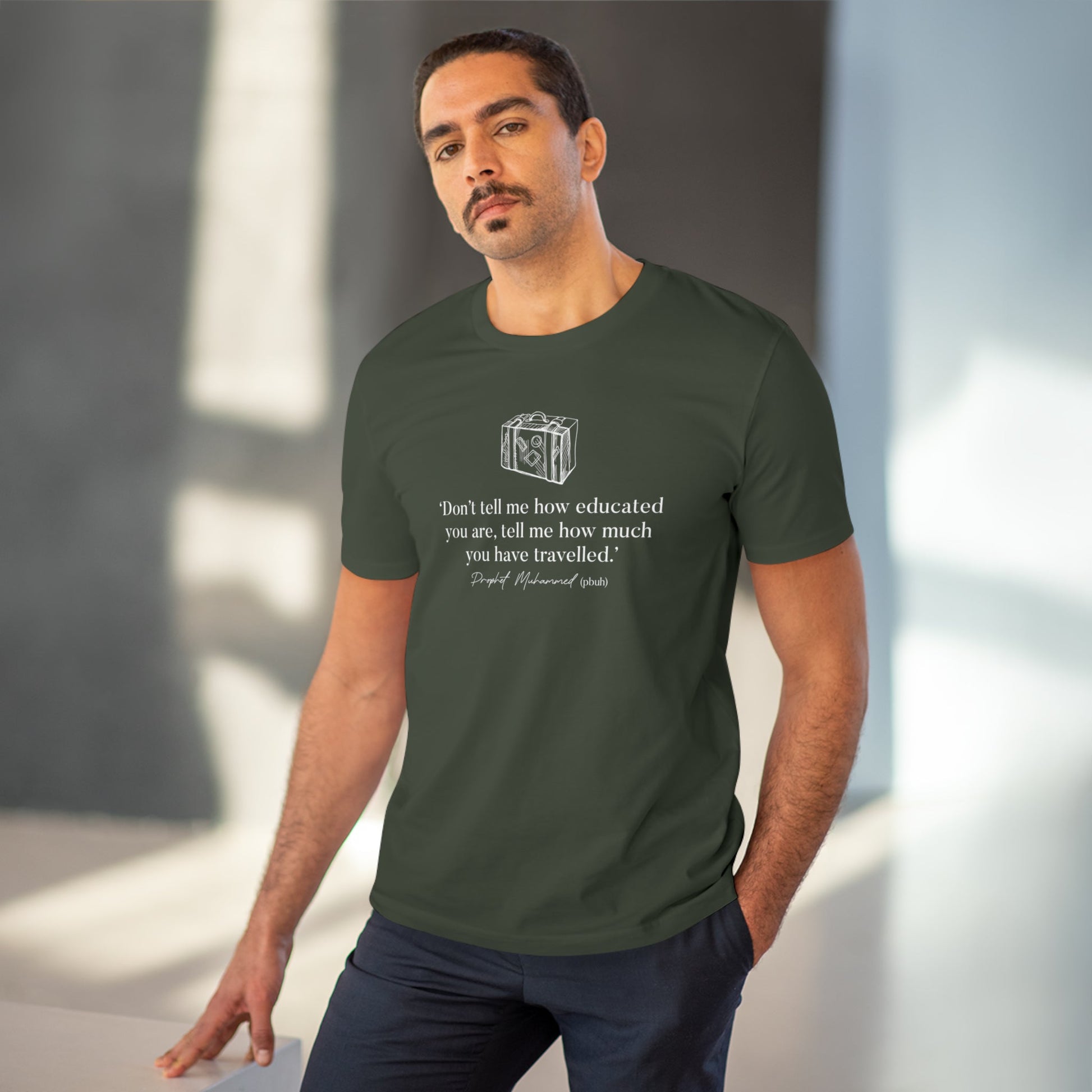 The Adventure 'Well-Travelled' Organic Cotton T-Shirt is a perfect t shirt nature lovers will adore.