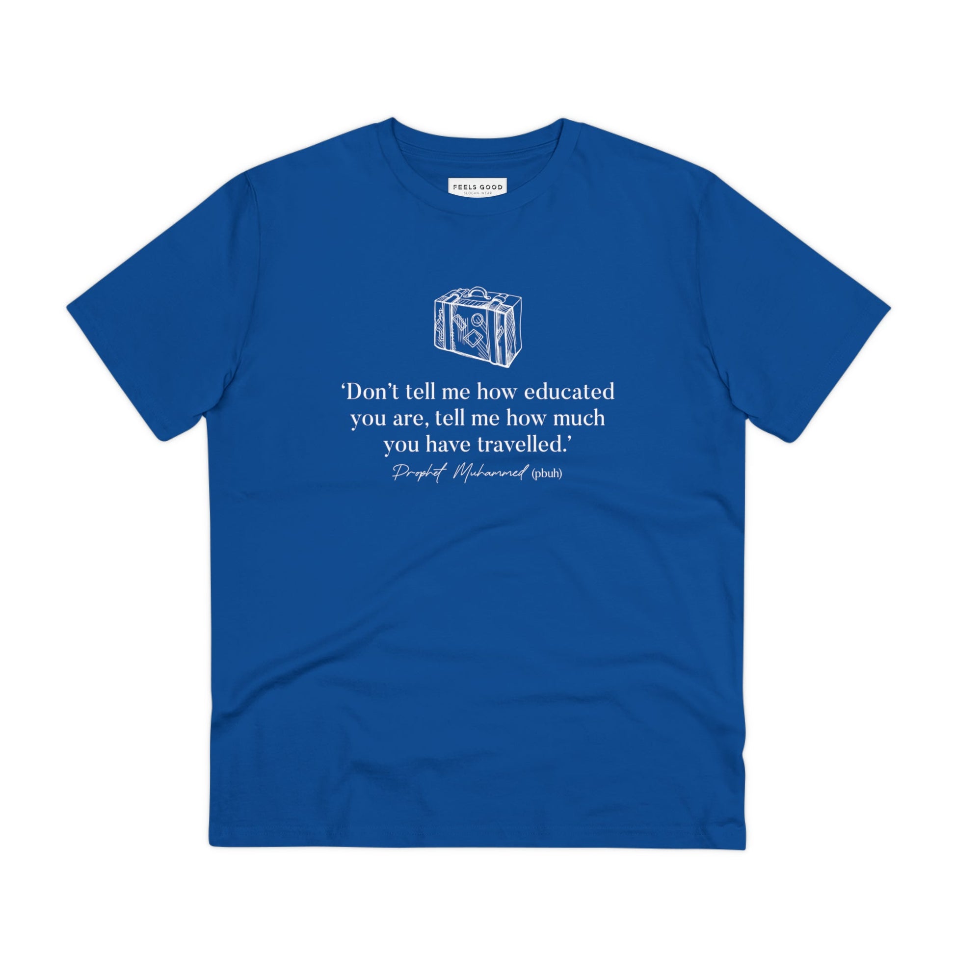 Womens walking t shirts like the Adventure 'Well-Travelled' Organic Cotton T-Shirt are great for hikes.