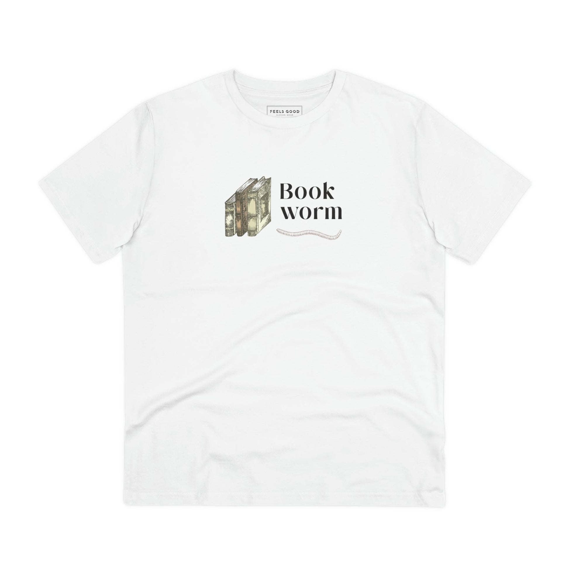 Popular best t-shirt: Books 'Bookworm' organic cotton.
