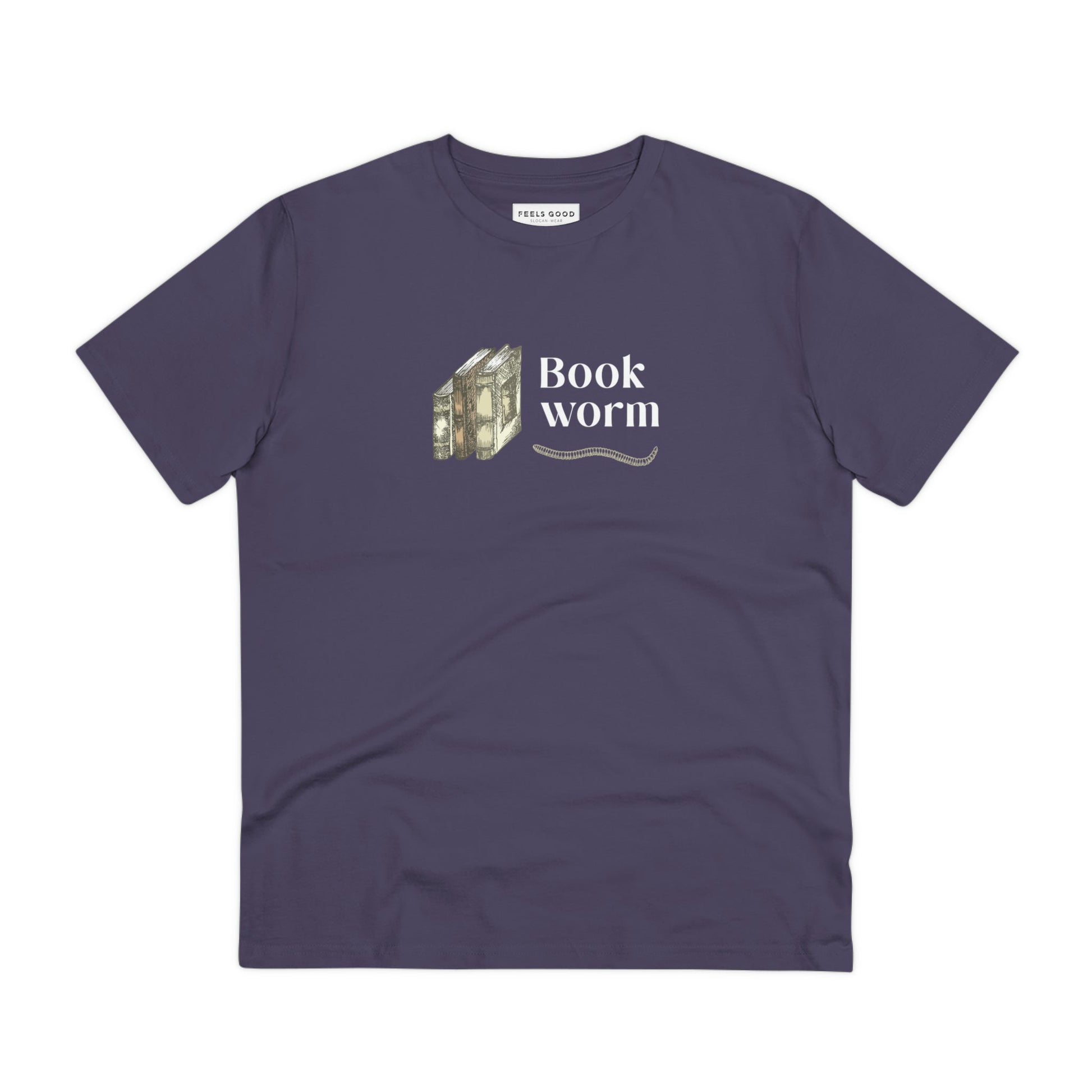 Trending best t-shirt: Books 'Bookworm' organic cotton.
