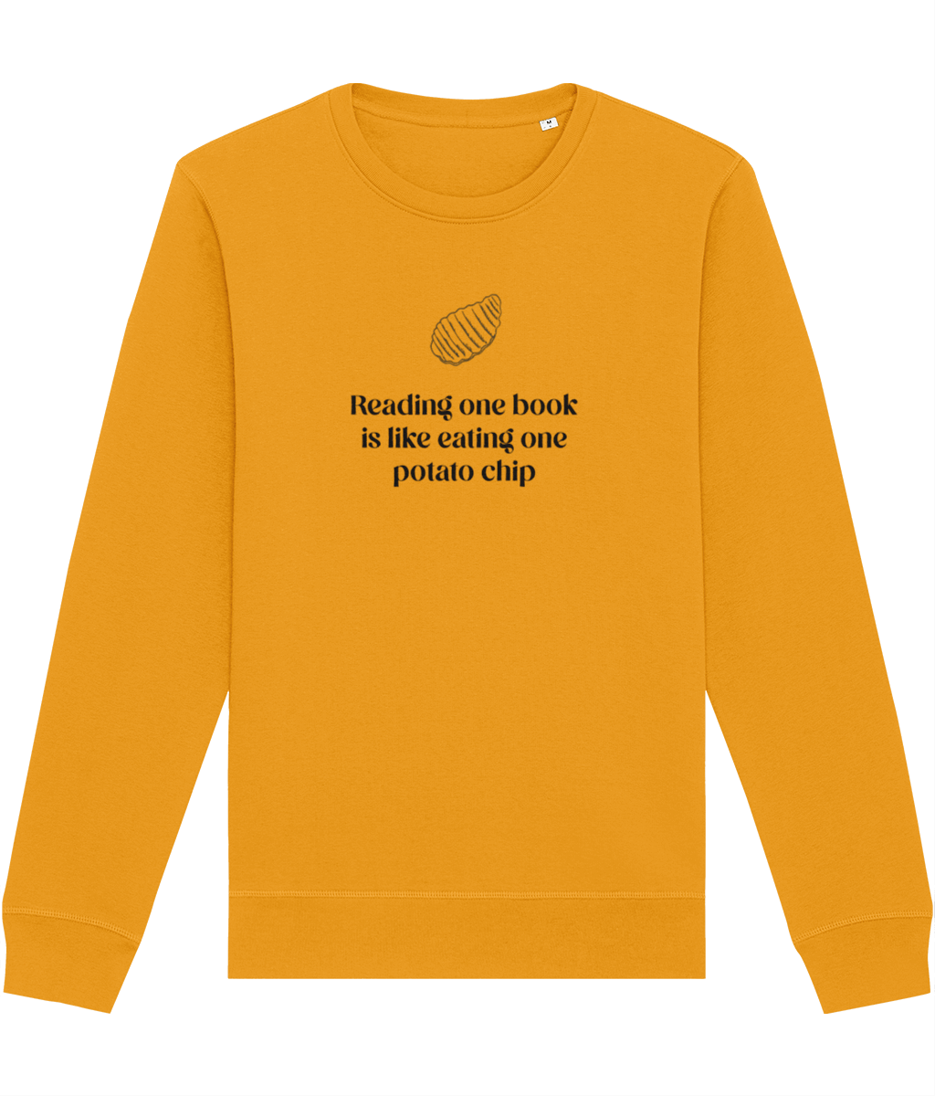 Books 'Can I Have More' Organic Cotton Sweatshirt - Book worm
