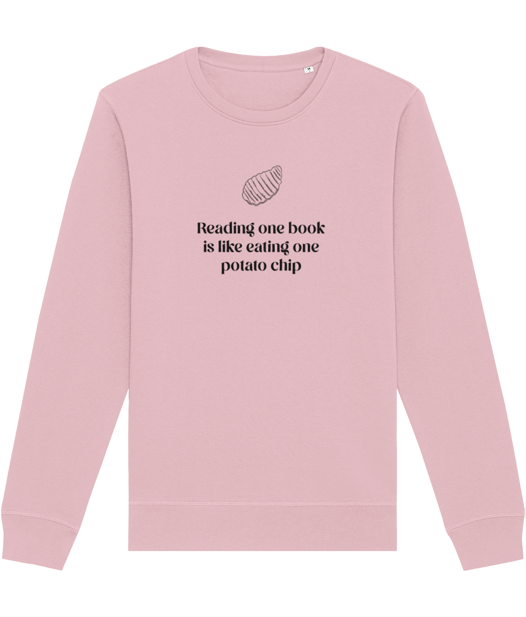Books 'Can I Have More' Organic Cotton Sweatshirt - Book worm