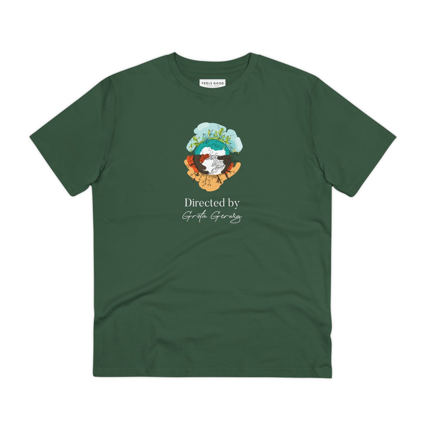Cool best t-shirt: Climate Change 'Directed By Greta Gerwig' design.
