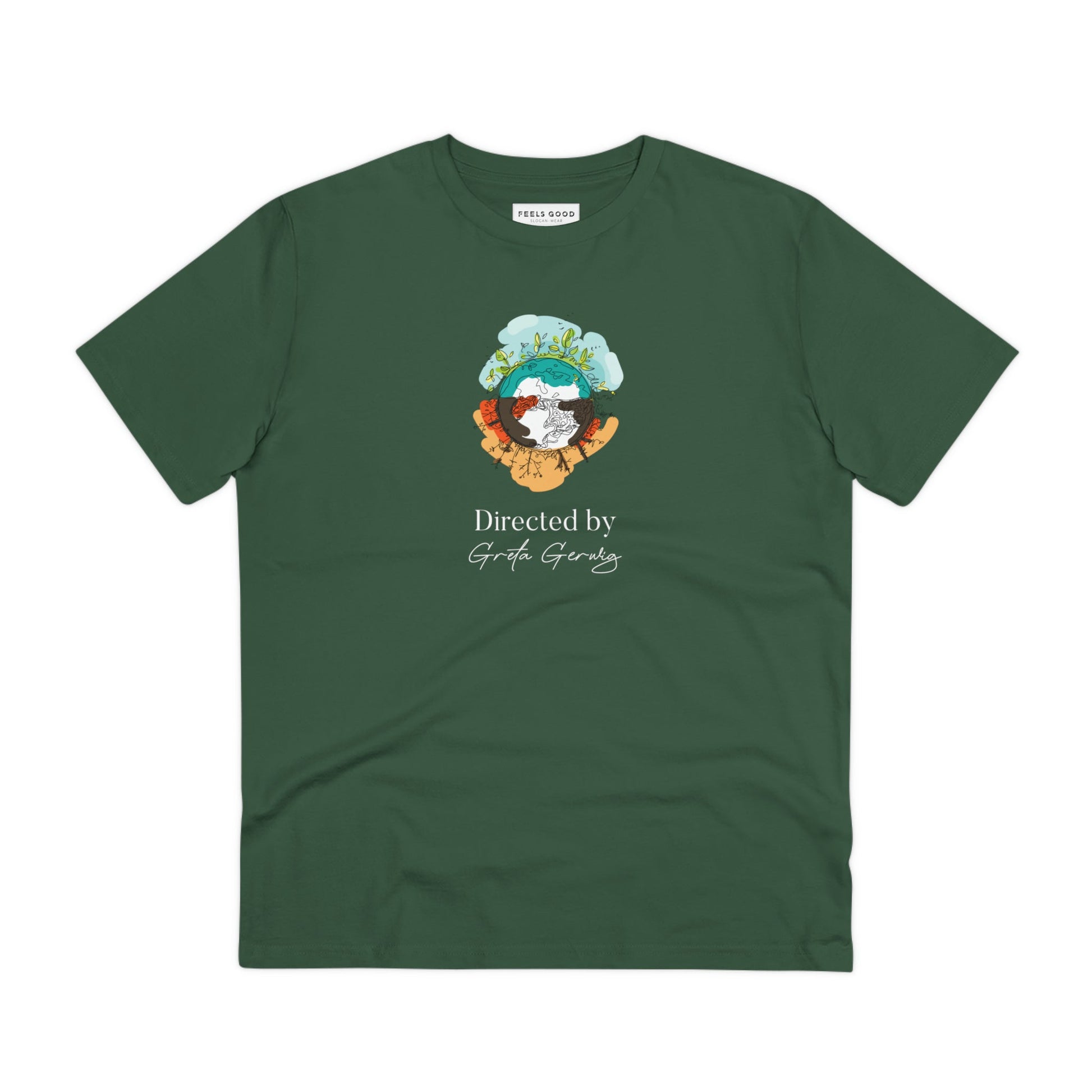 Cool best t-shirt: Climate Change 'Directed By Greta Gerwig' design.
