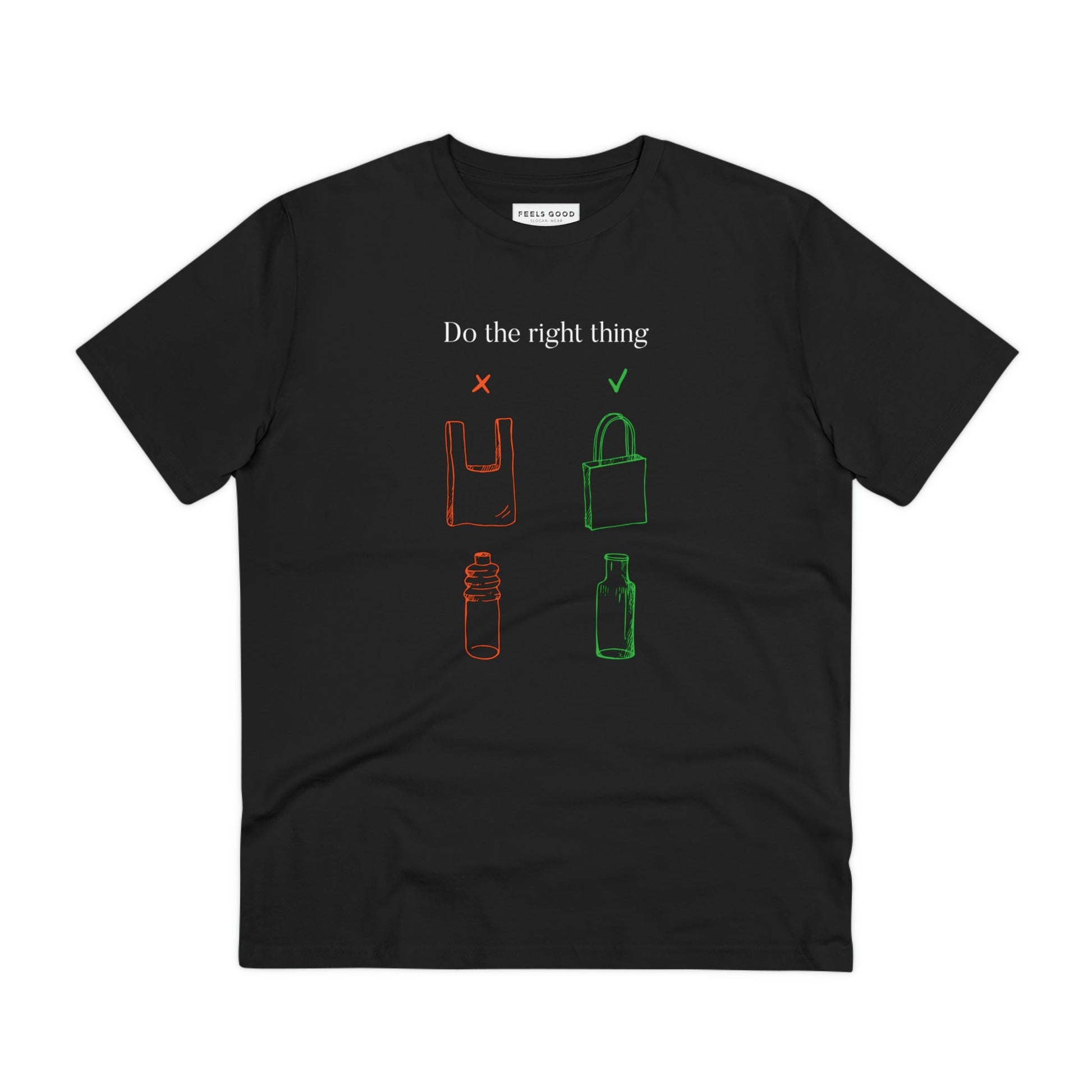 Favorite best t-shirt: Climate Change 'No Plastic' cotton.
