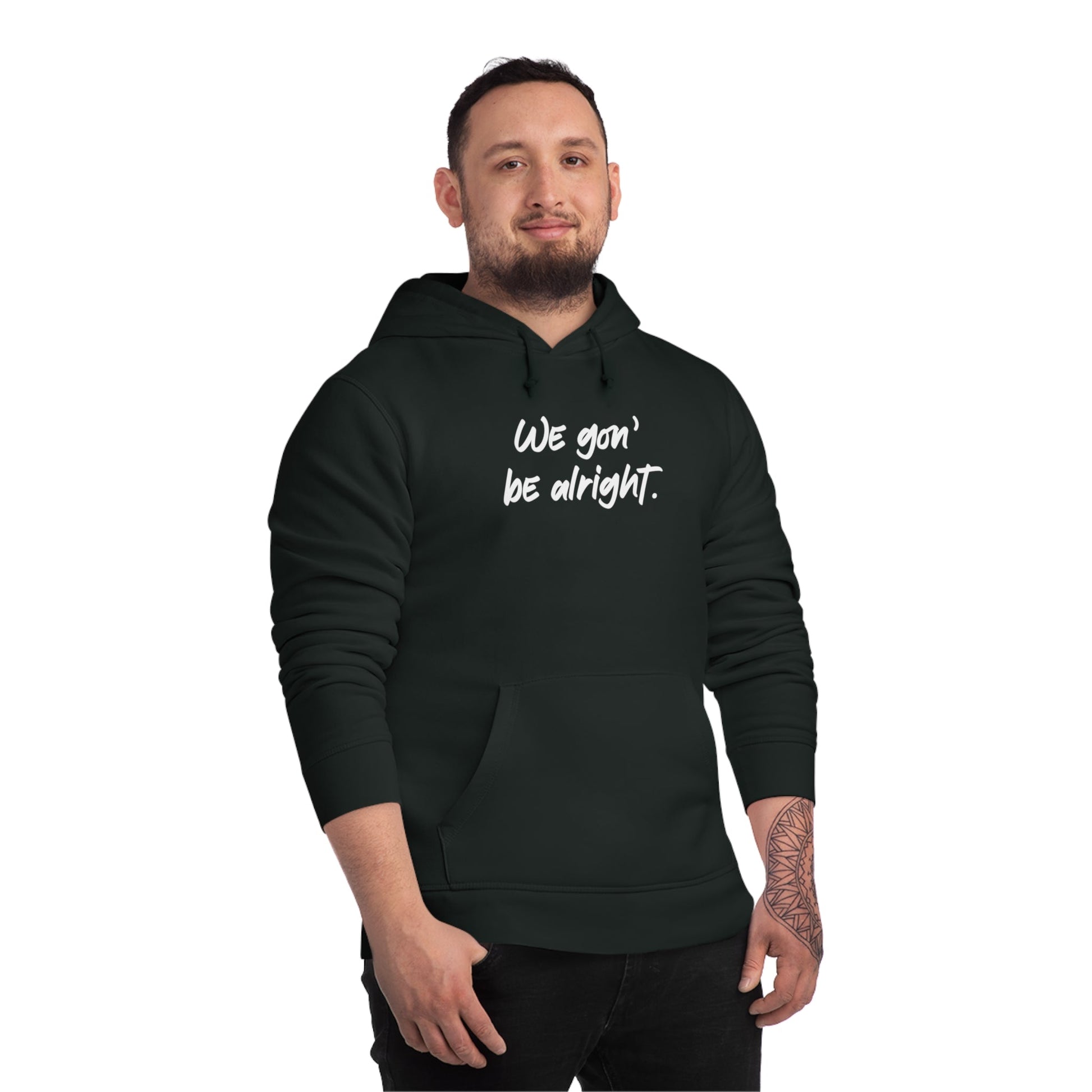 Black Lives Matter hoodie with ‘Being Alright’ slogan