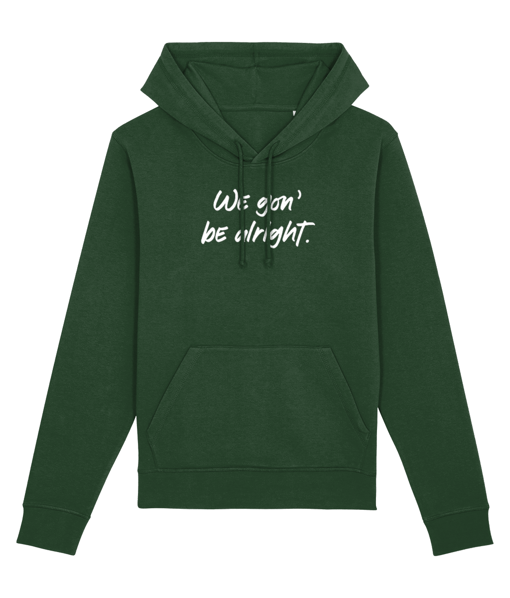 Ethical organic hoodie supporting the Black Lives Matter movement
