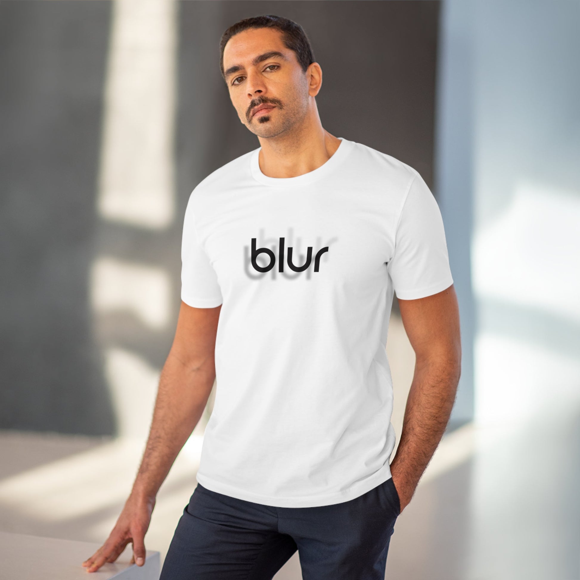 Favorite best t-shirt: Contemporary 'Blur' organic cotton.
