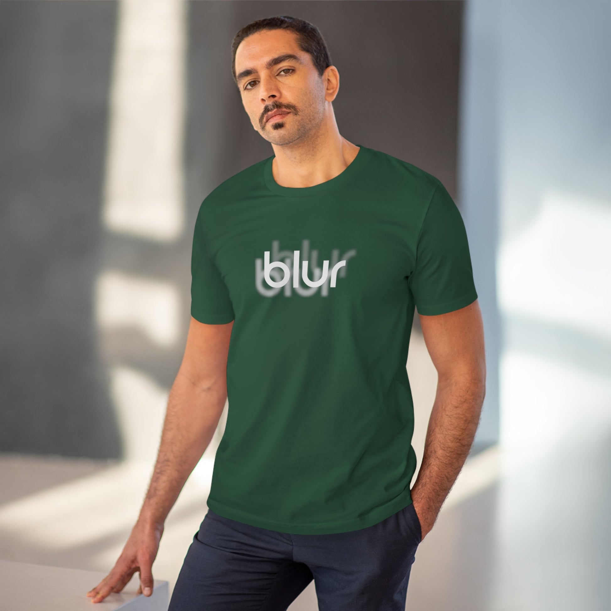 Best t-shirt brand: Contemporary 'Blur' organic cotton.
