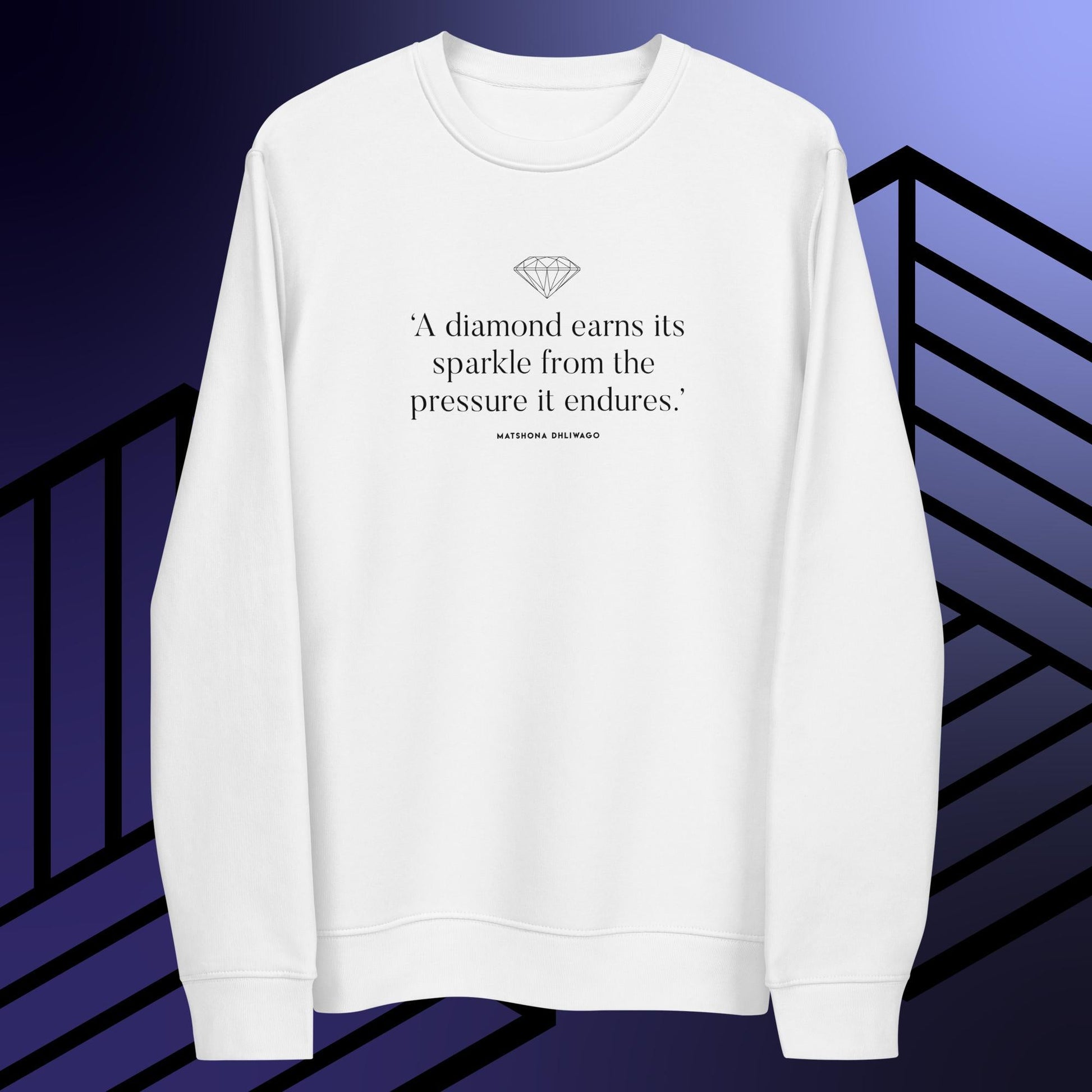 A must-have for sweatshirts dior lovers, our contemporary 'Diamond's Sparkle' organic cotton sweatshirt blends fashion and comfort.