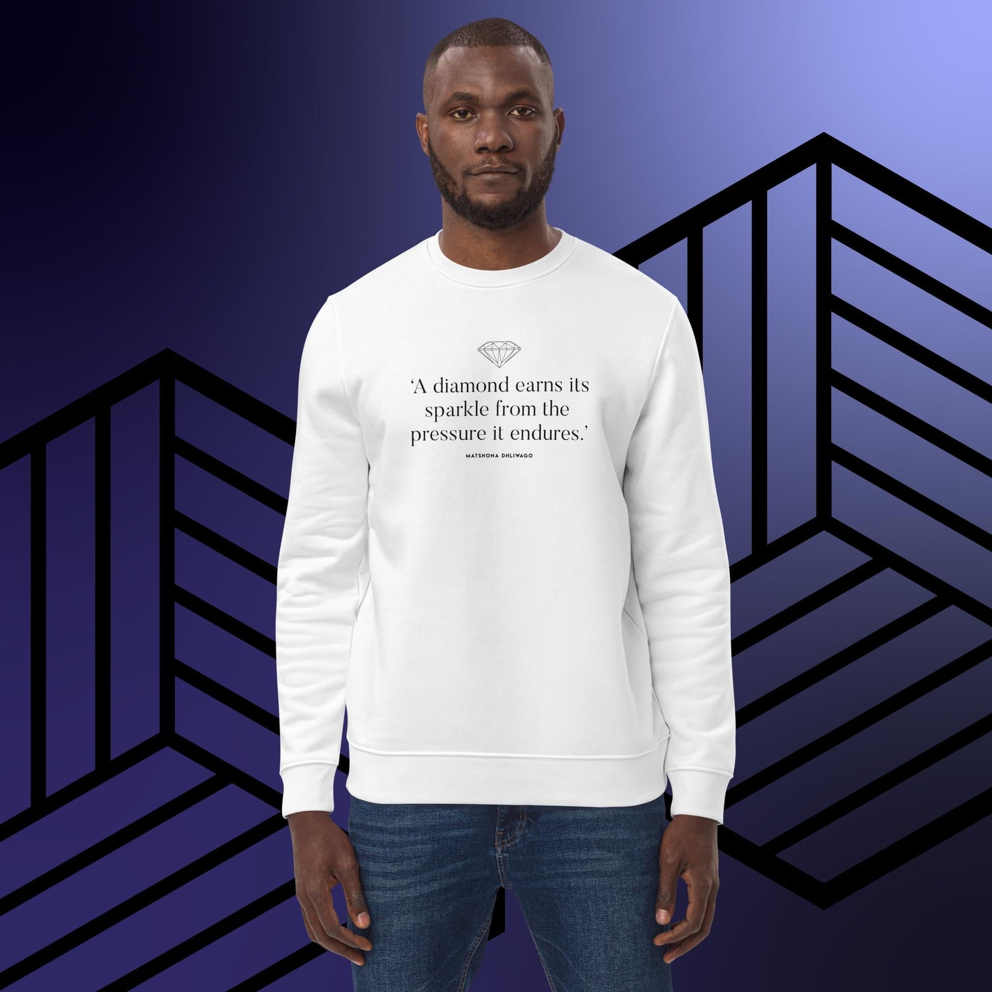 The elegance of a Vivienne Westwood sweatshirt men's meets the boldness of slogans in this unique piece.