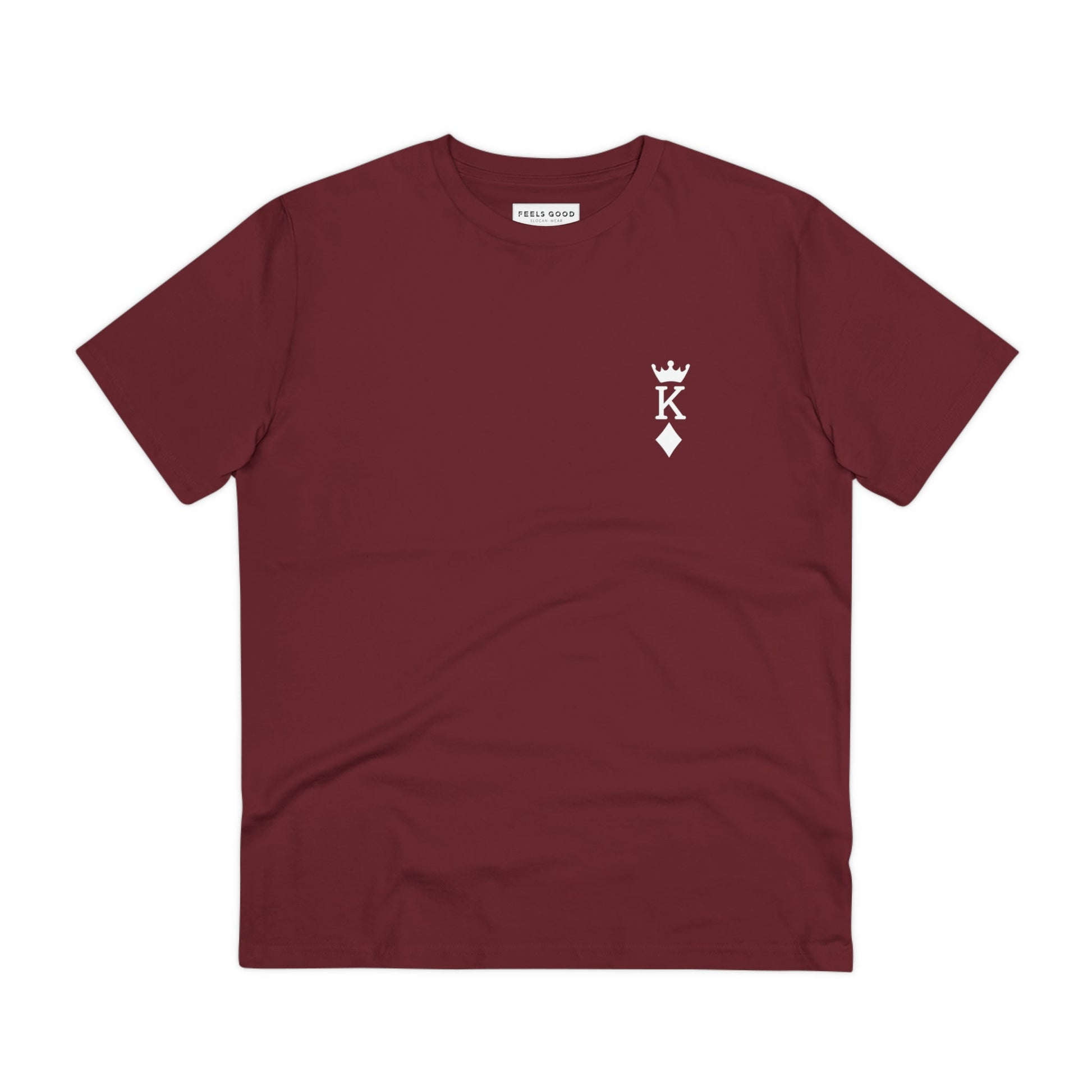 Quality best t-shirt: 'King Of Diamonds' organic cotton.
