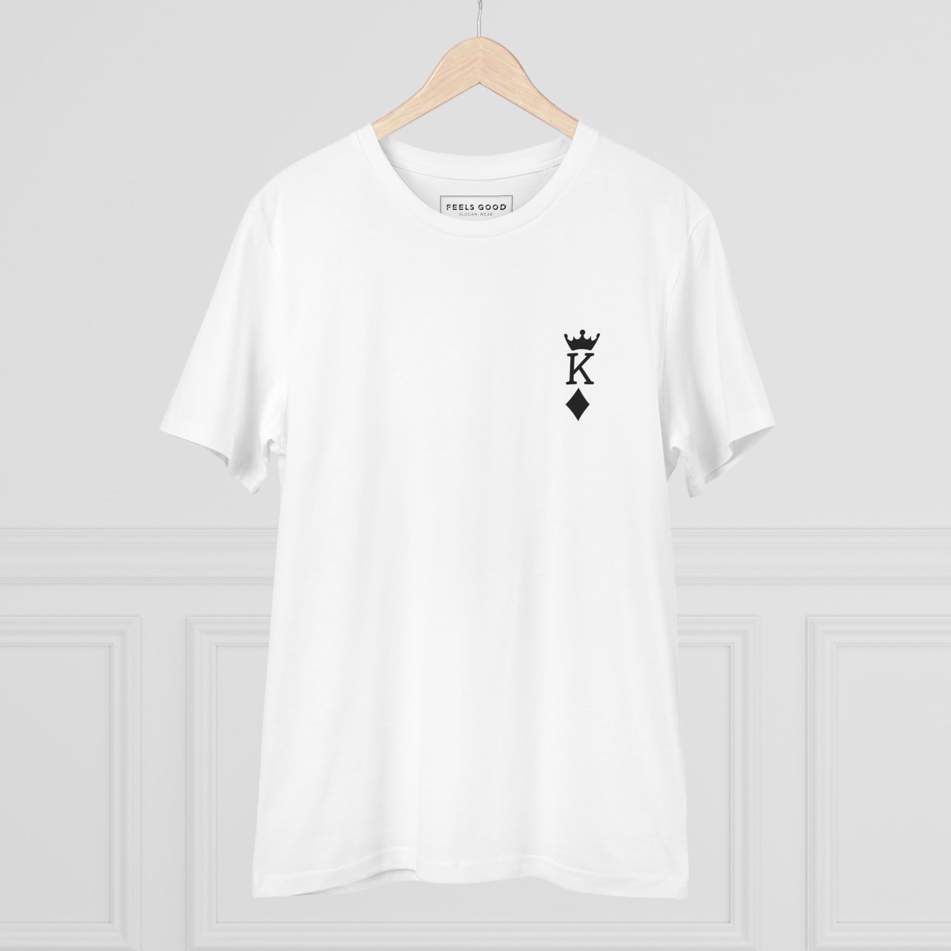 New best t-shirt: 'King Of Diamonds' contemporary comfort.
