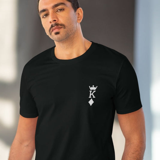 Top brand t-shirt: Contemporary 'King Of Diamonds' organic.
