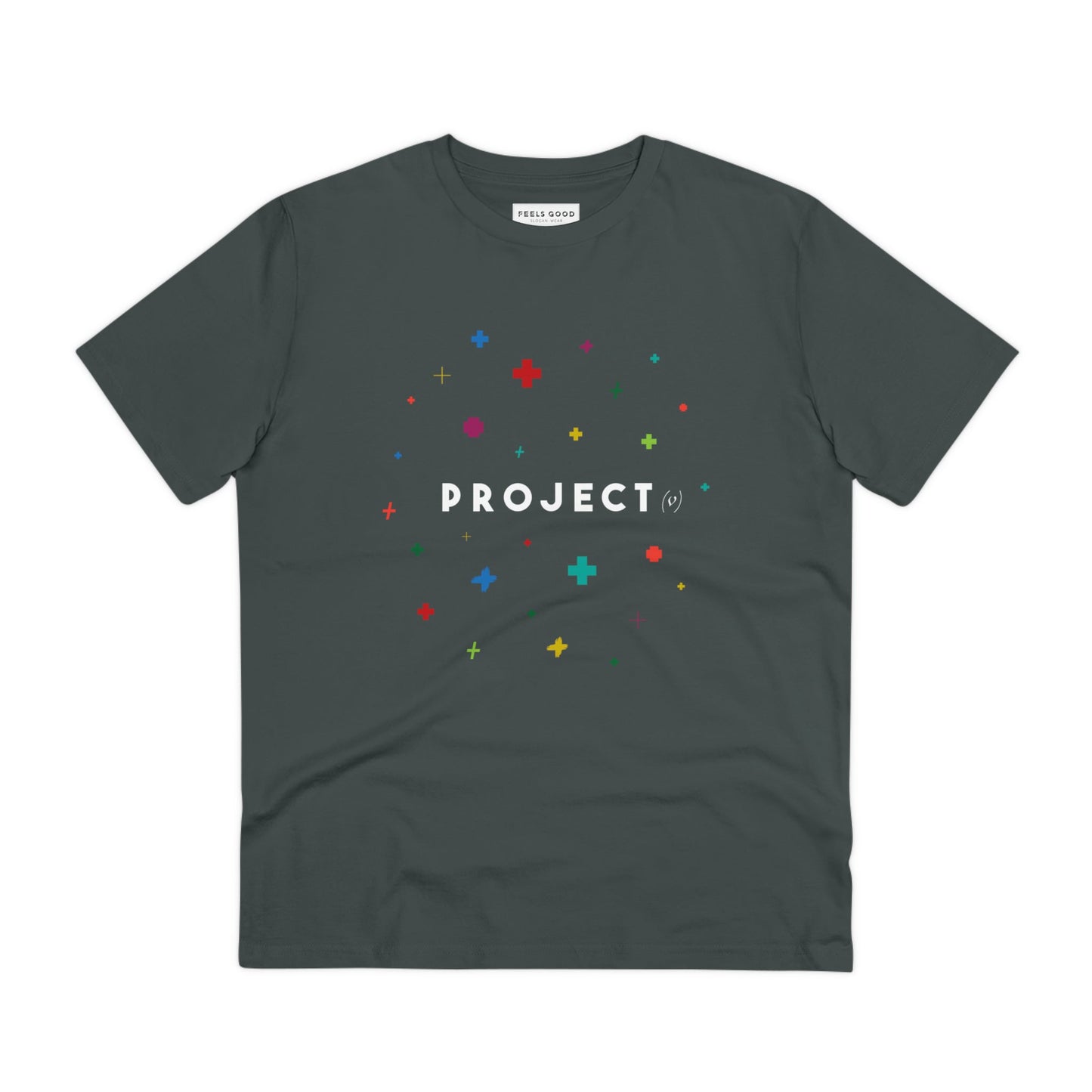 Quality best t-shirt: 'Project Positivity' organic cotton.
