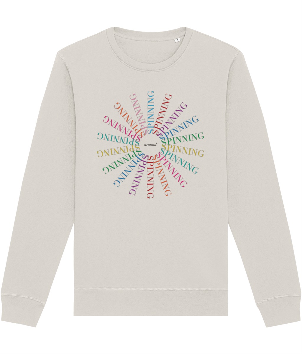 Free-spirited look – Contemporary 'Spinning Around' Kylie Organic Cotton Sweatshirt
