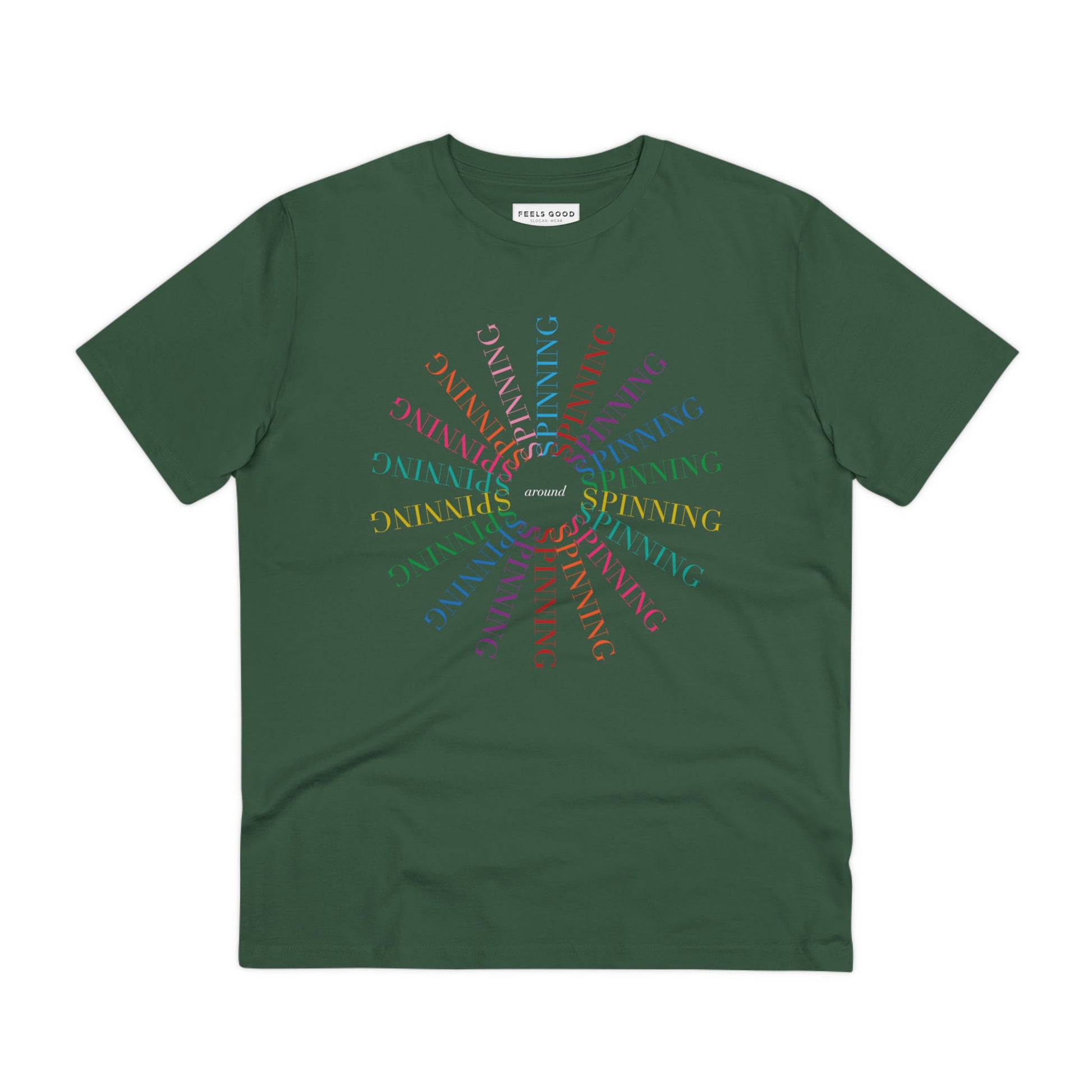 Quality best t-shirt: 'Spinning Around' Kylie organic cotton.
