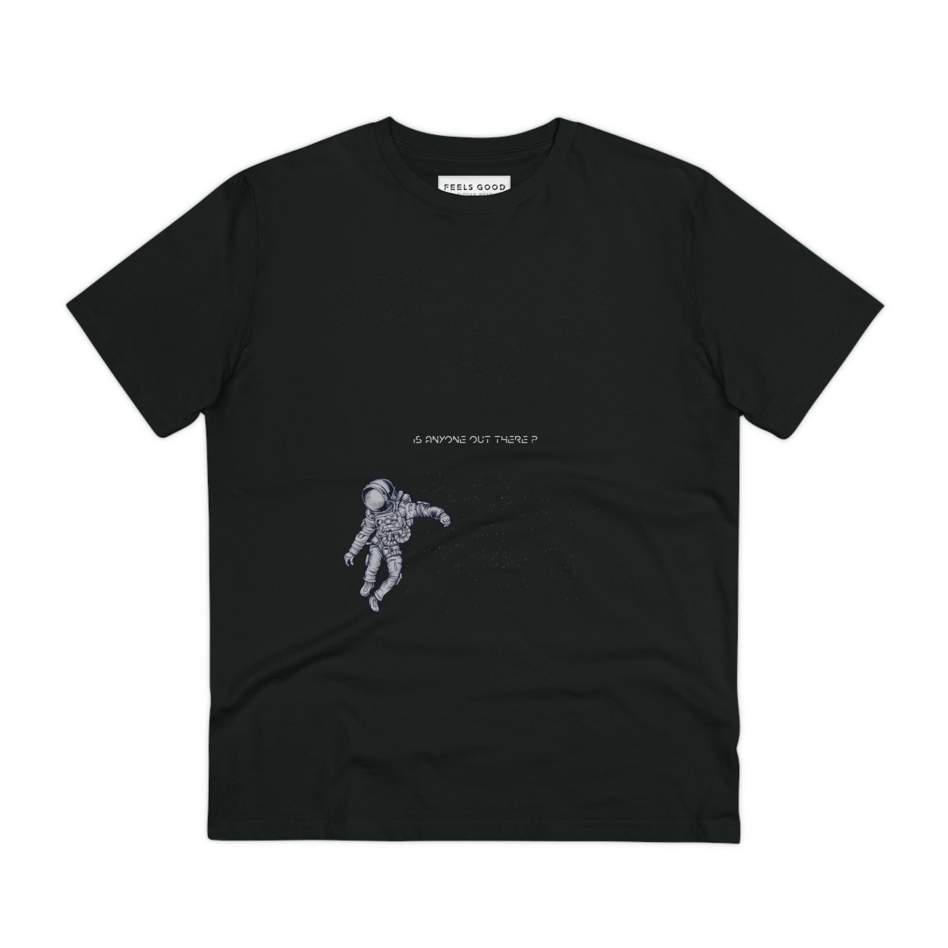 Contemporary 'The Astronaut' Organic Cotton T-shirt inspired by music and vintage looks

