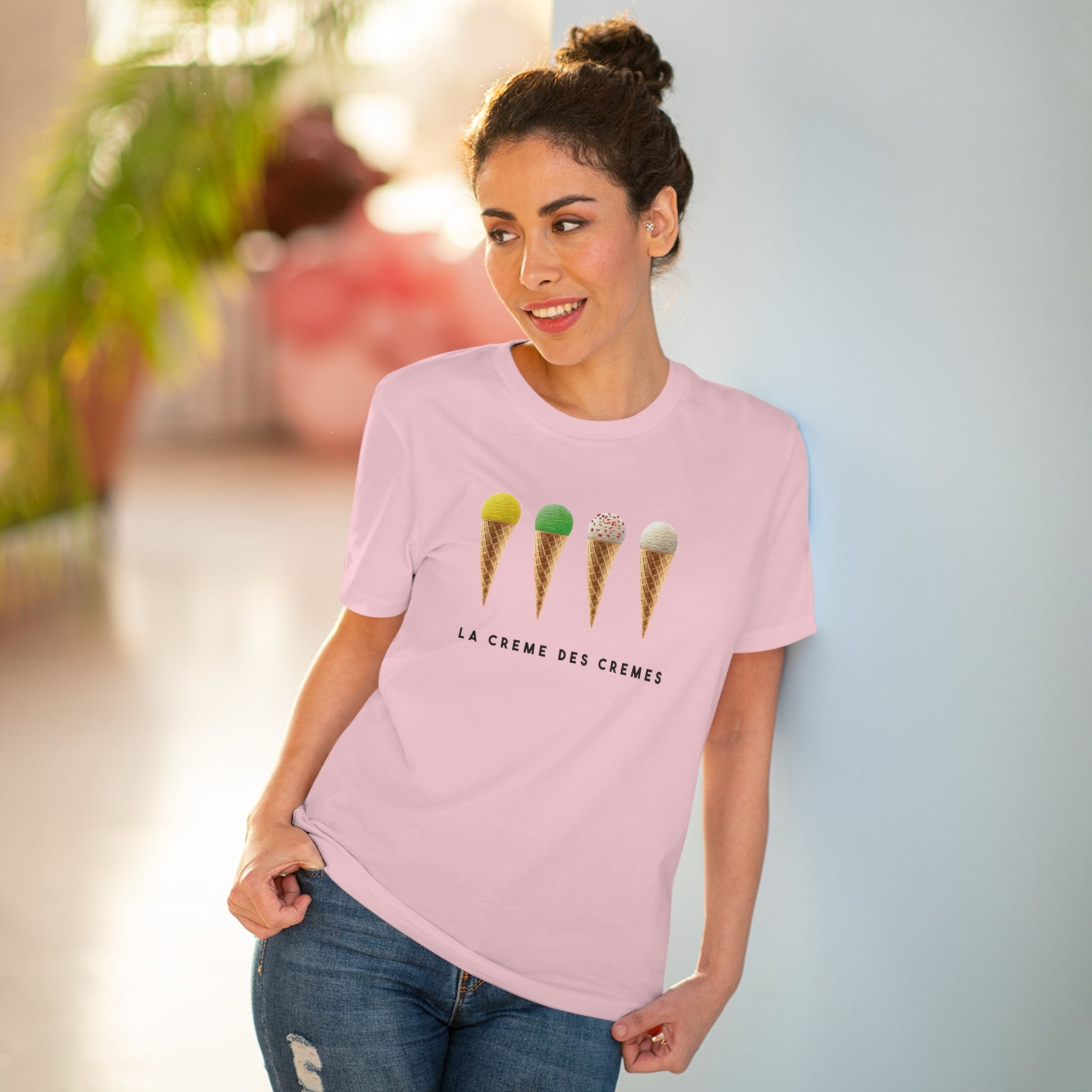 soft organic cotton t-shirt featuring bold Cycling Tour de France design.