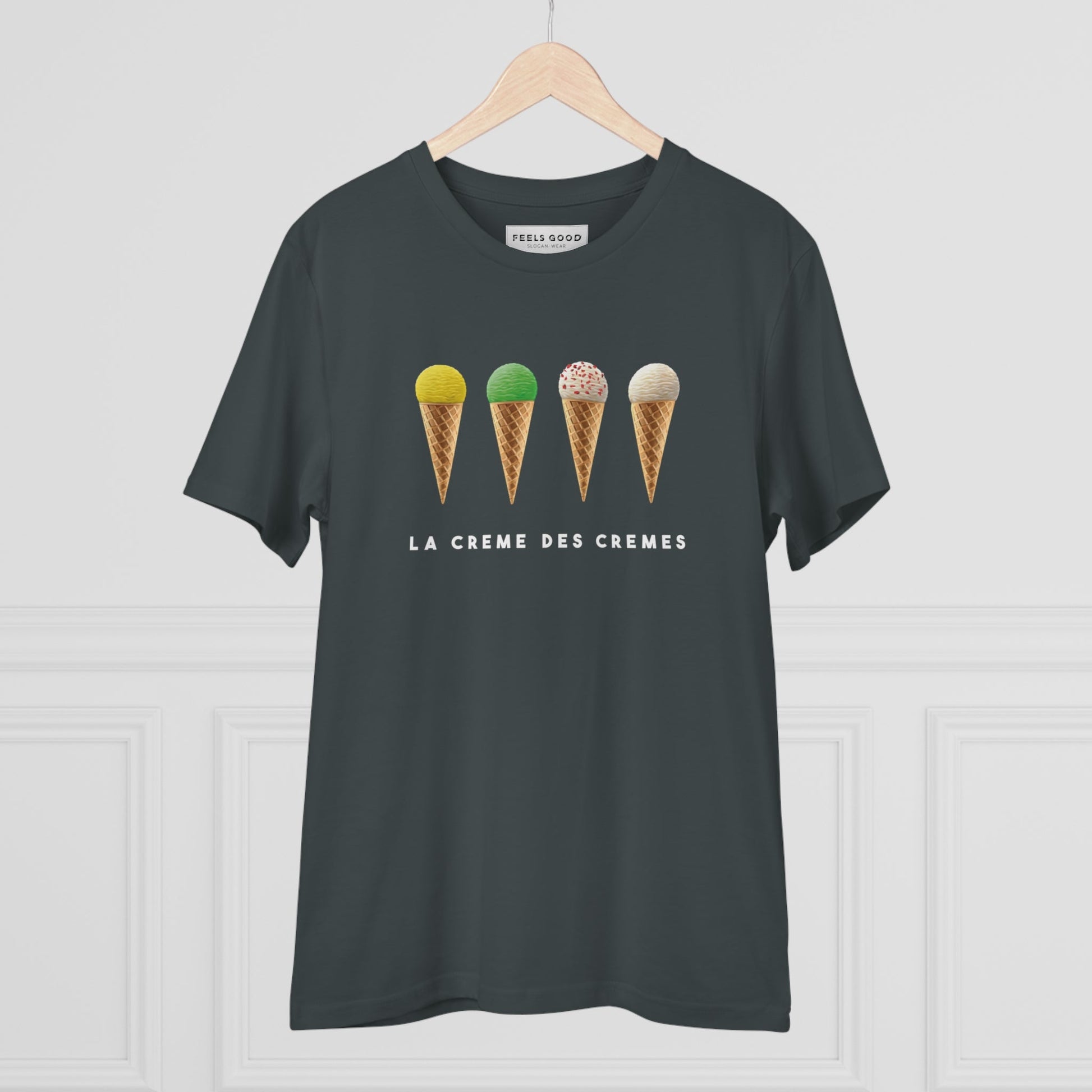 Breathable and bold cycling tee made from eco-friendly organic cotton.