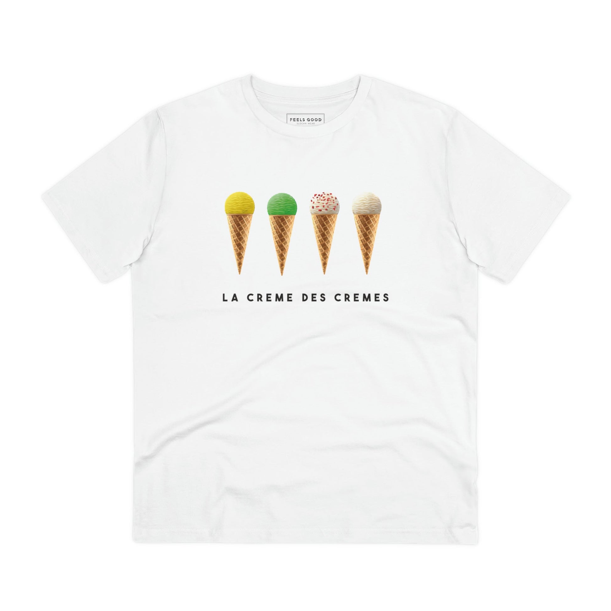 Tour de France cycling tee made from eco-friendly organic cotton.