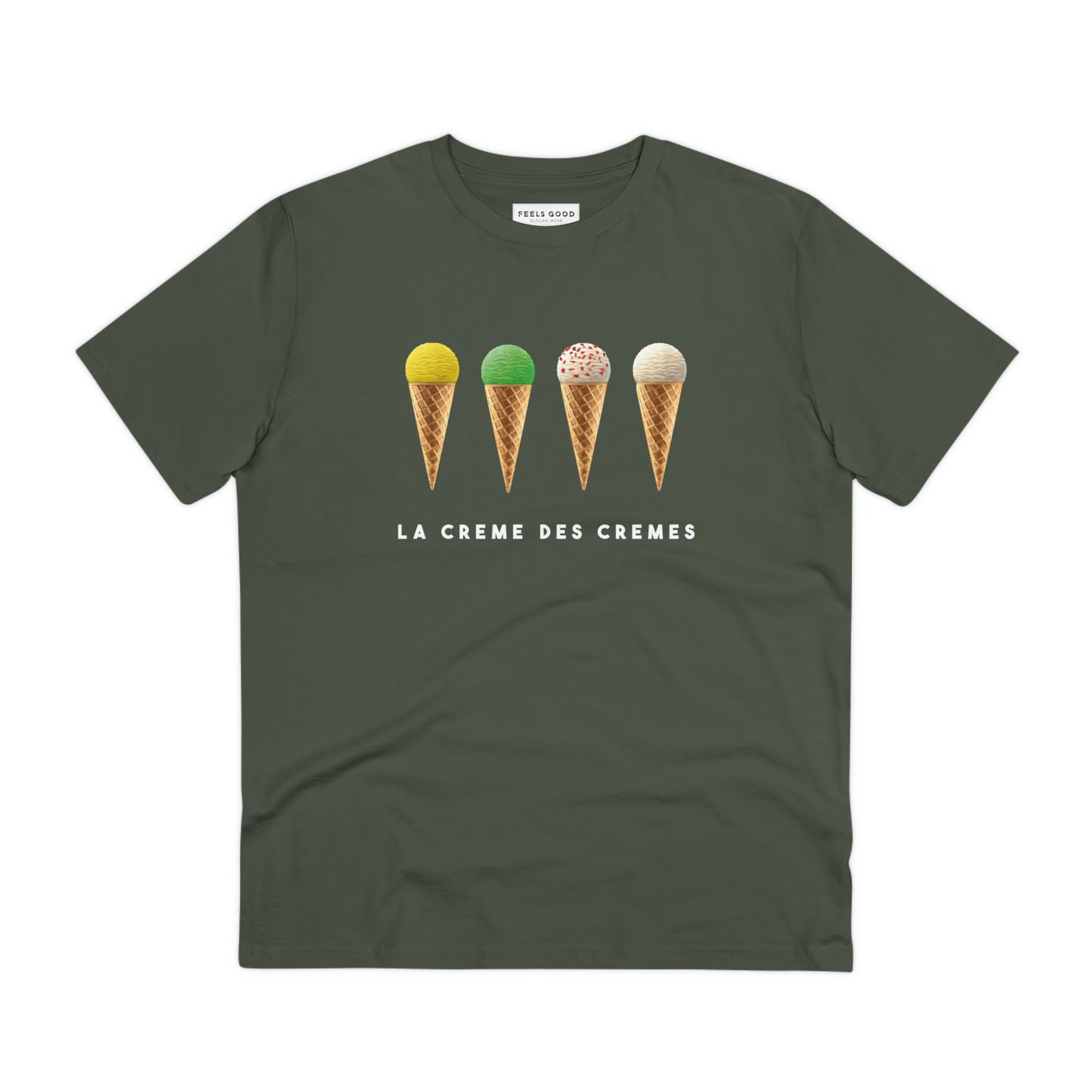 Sustainable fashion meets sport in this Tour de France cycling cotton tee.