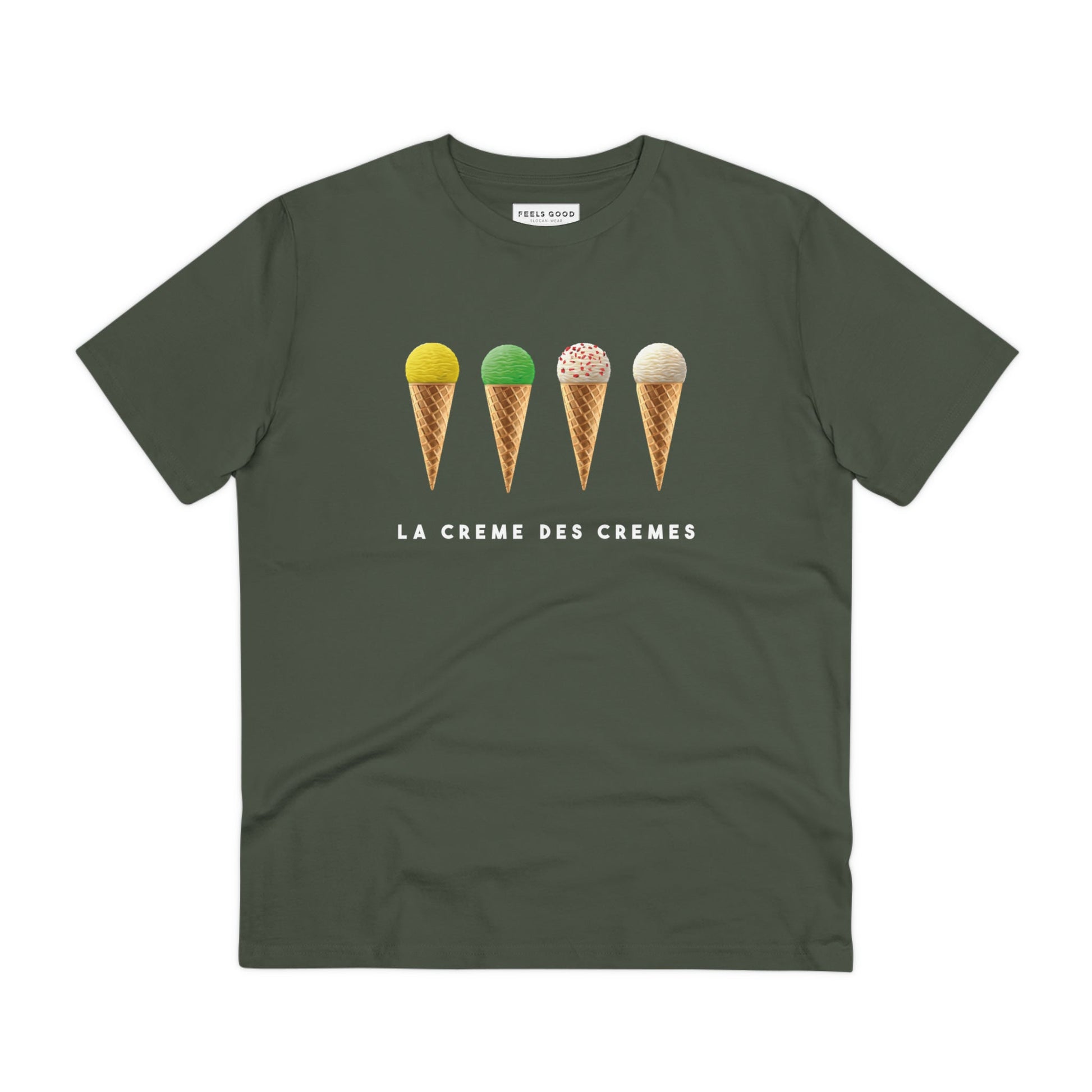 Sustainable fashion meets sport in this Tour de France cycling cotton tee.
