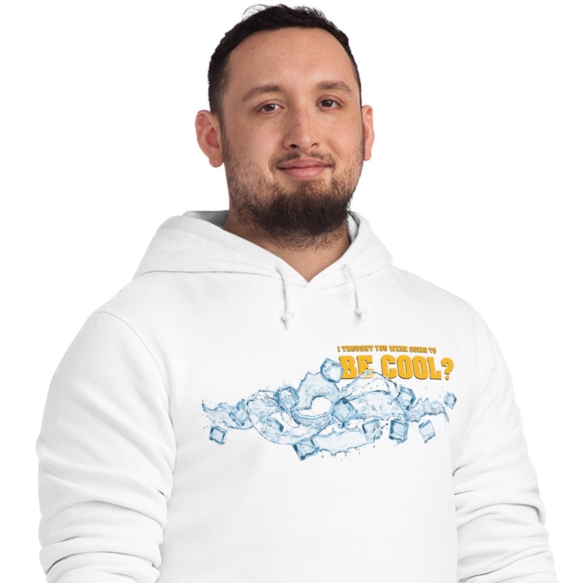 Famous Quotes 'Be Cool' Organic Cotton Hoodie – cotton hoodie for cool personalities

