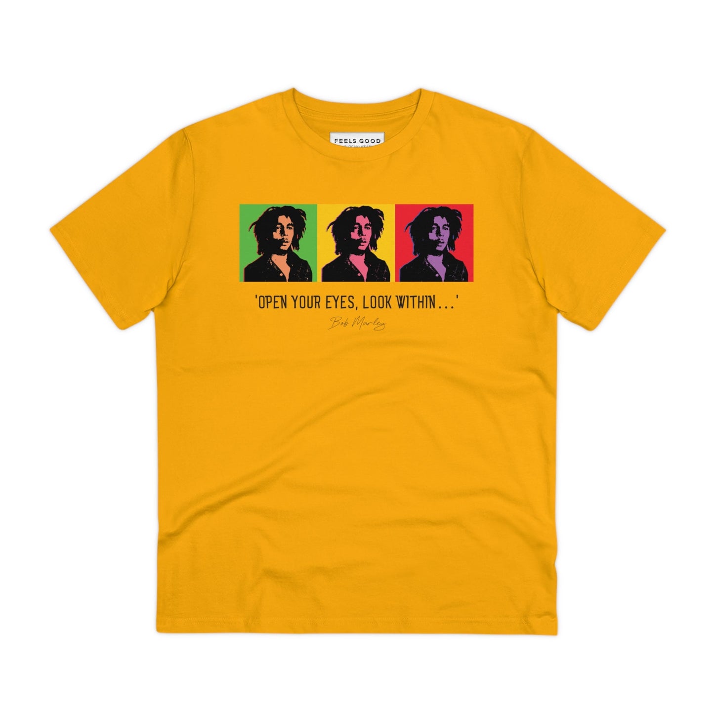 Famous Quotes 'Bob Marley' Organic Cotton T-shirt - streetwear fashion brands