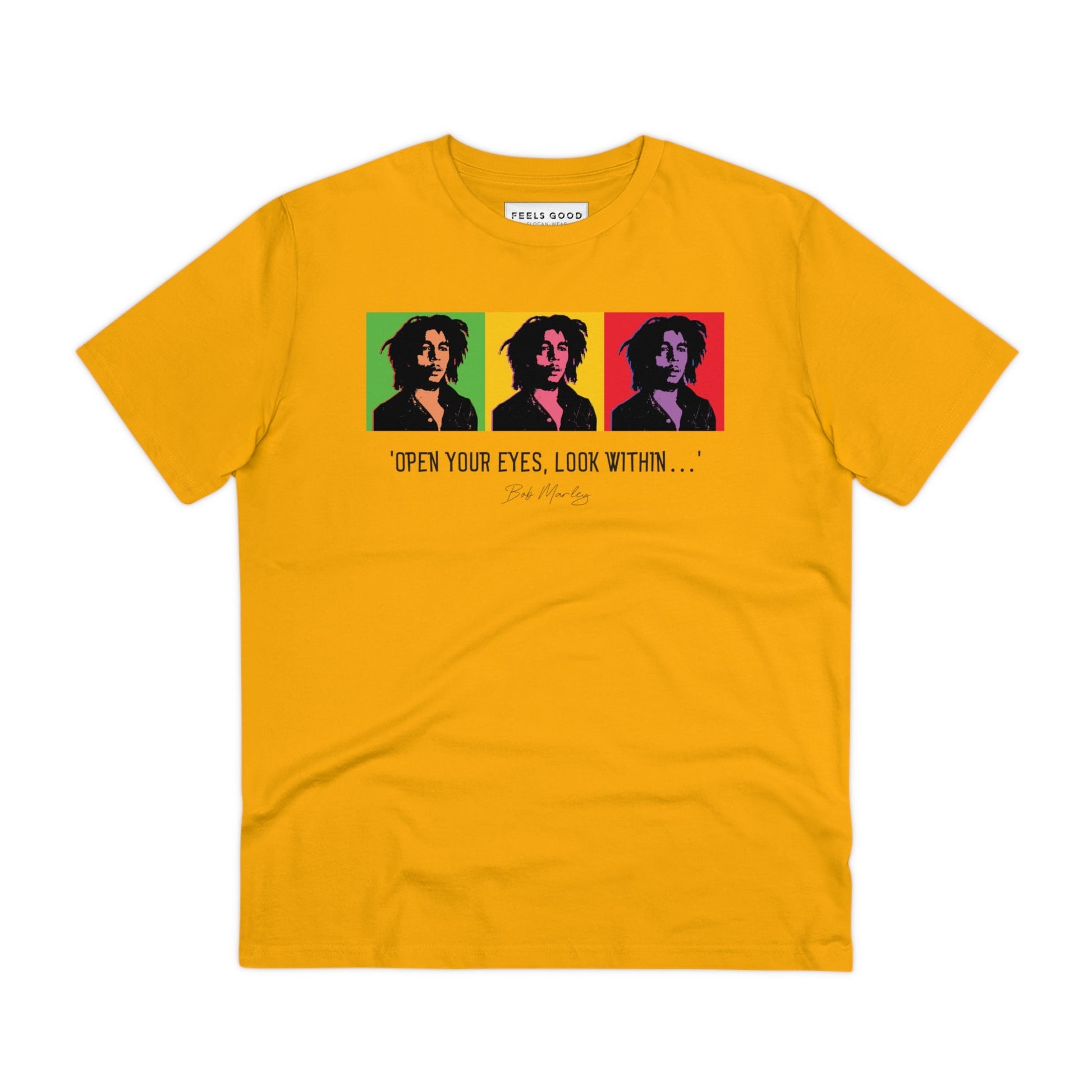 Famous Quotes 'Bob Marley' Organic Cotton T-shirt - streetwear fashion brands