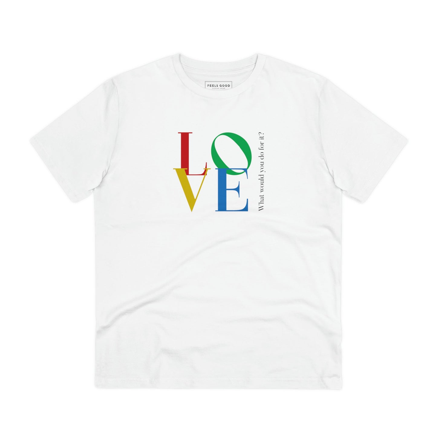 Stylish Famous Quotes 'LOVE' tee for Dior lovers, made from organic cotton.

