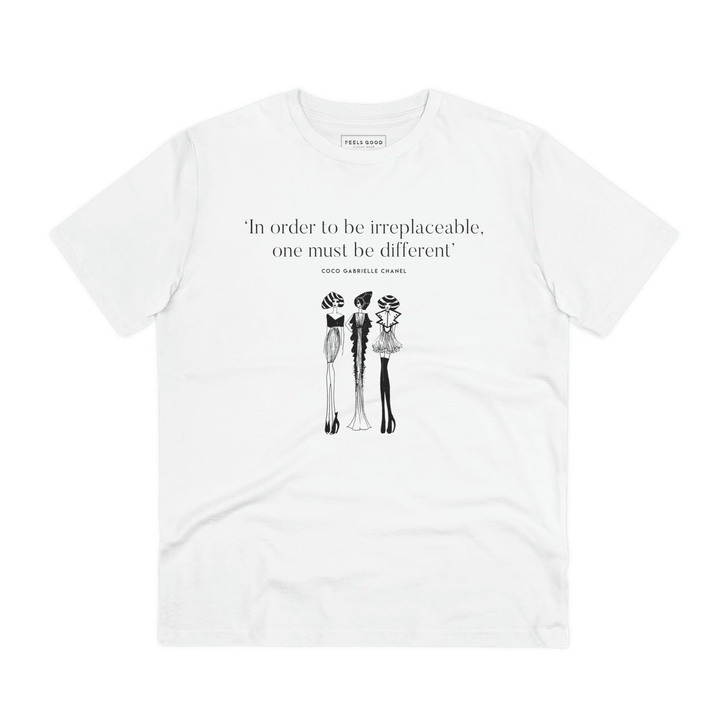 Trendy fashion quote T-shirt – perfect for style lovers and designers
