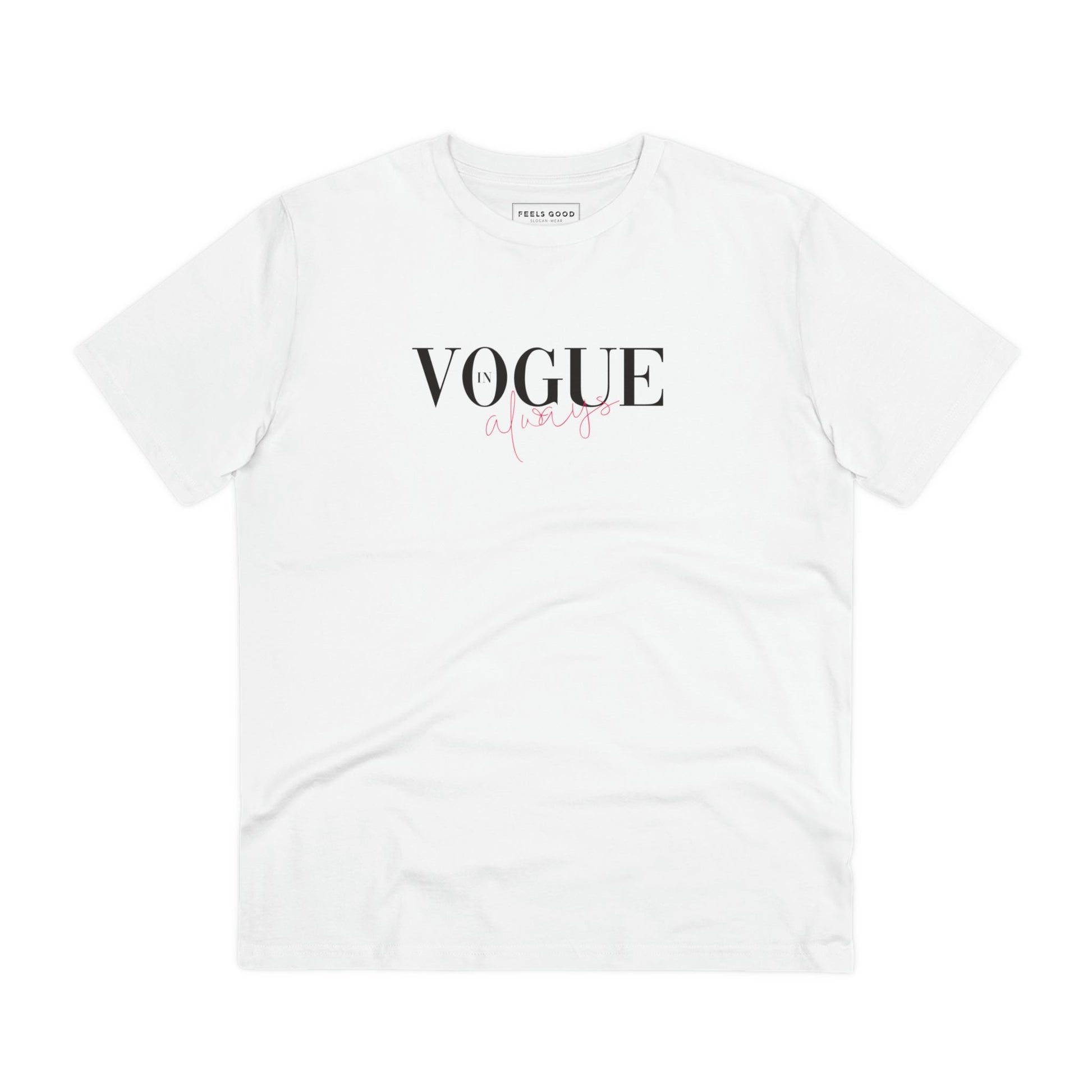 Best t-shirt brand: Fashion 'In Vogue' organic cotton tee.
