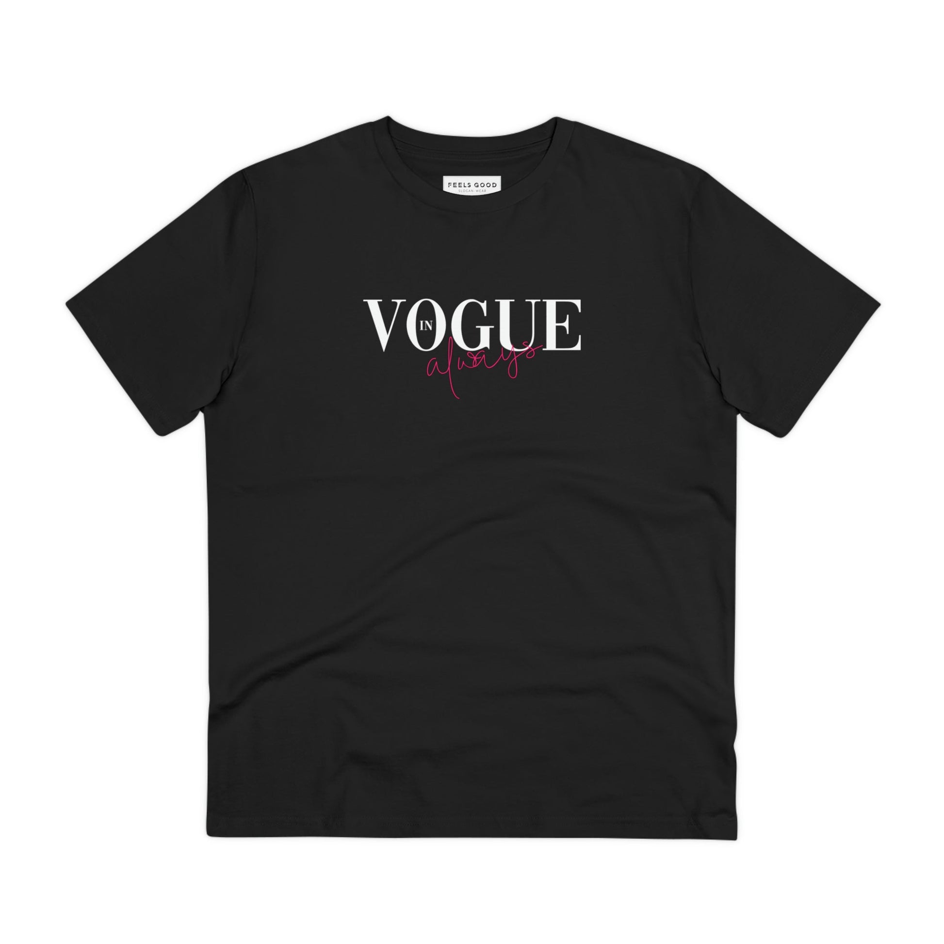 Fashion 'In Vogue' Organic Cotton T-shirt – trendy piece from rising tee brands