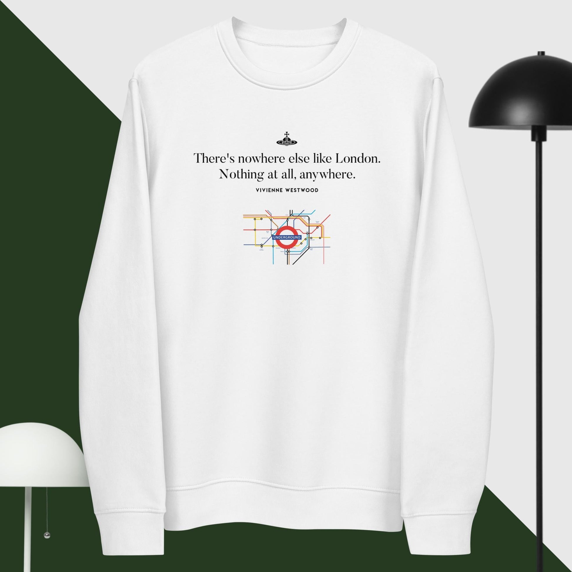 Fashion 'London' Vivienne Organic Cotton Sweatshirt inspired by dior sweatshirt luxury

