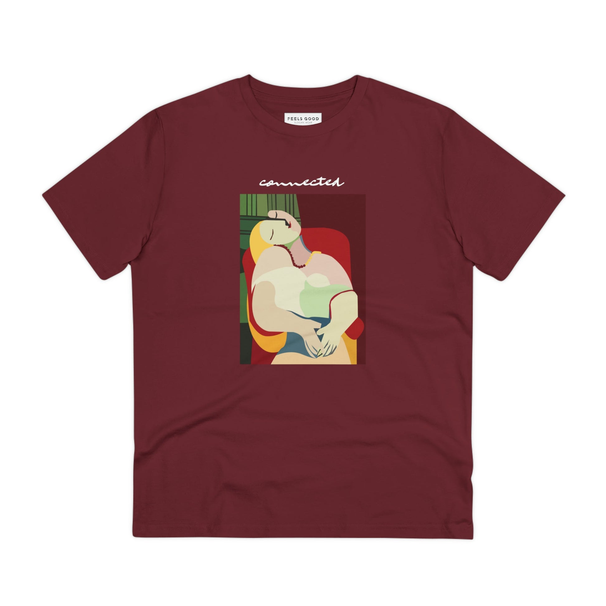 Gender-free fashion – Feminist 'Connected' Organic Cotton T-shirt UK

