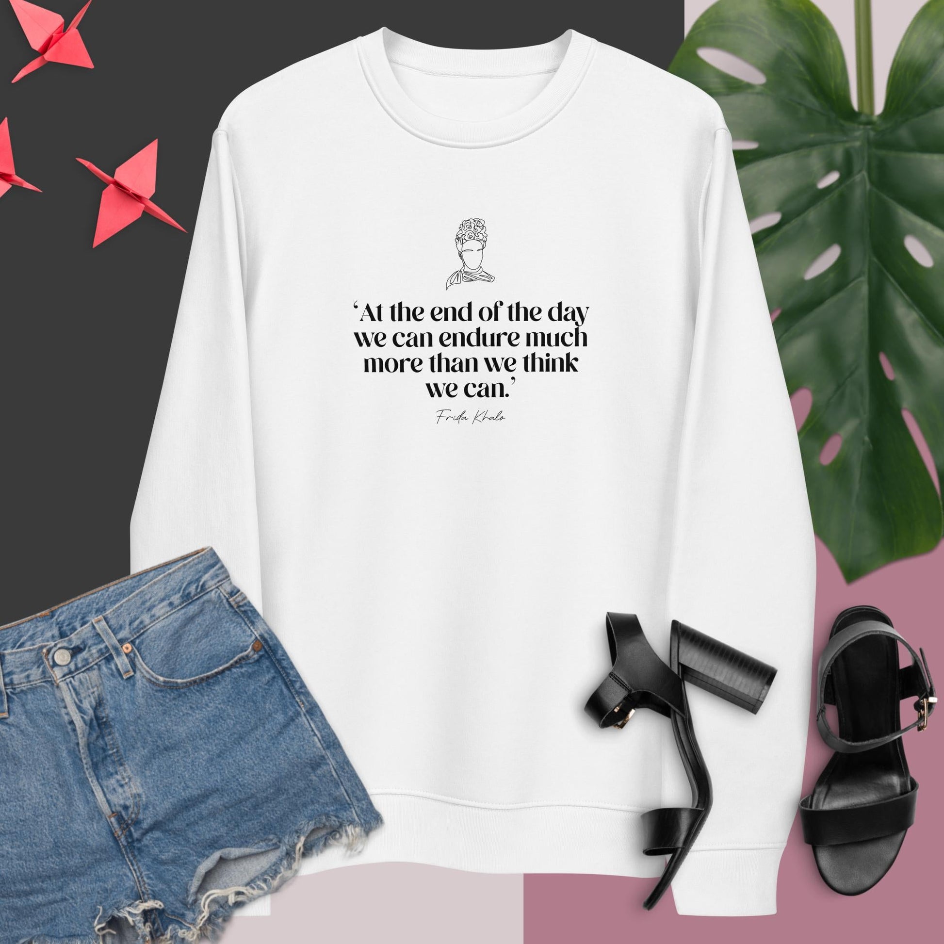 Frida Empowered Sweatshirt – gender-neutral Sweatshirt with feminist flair

