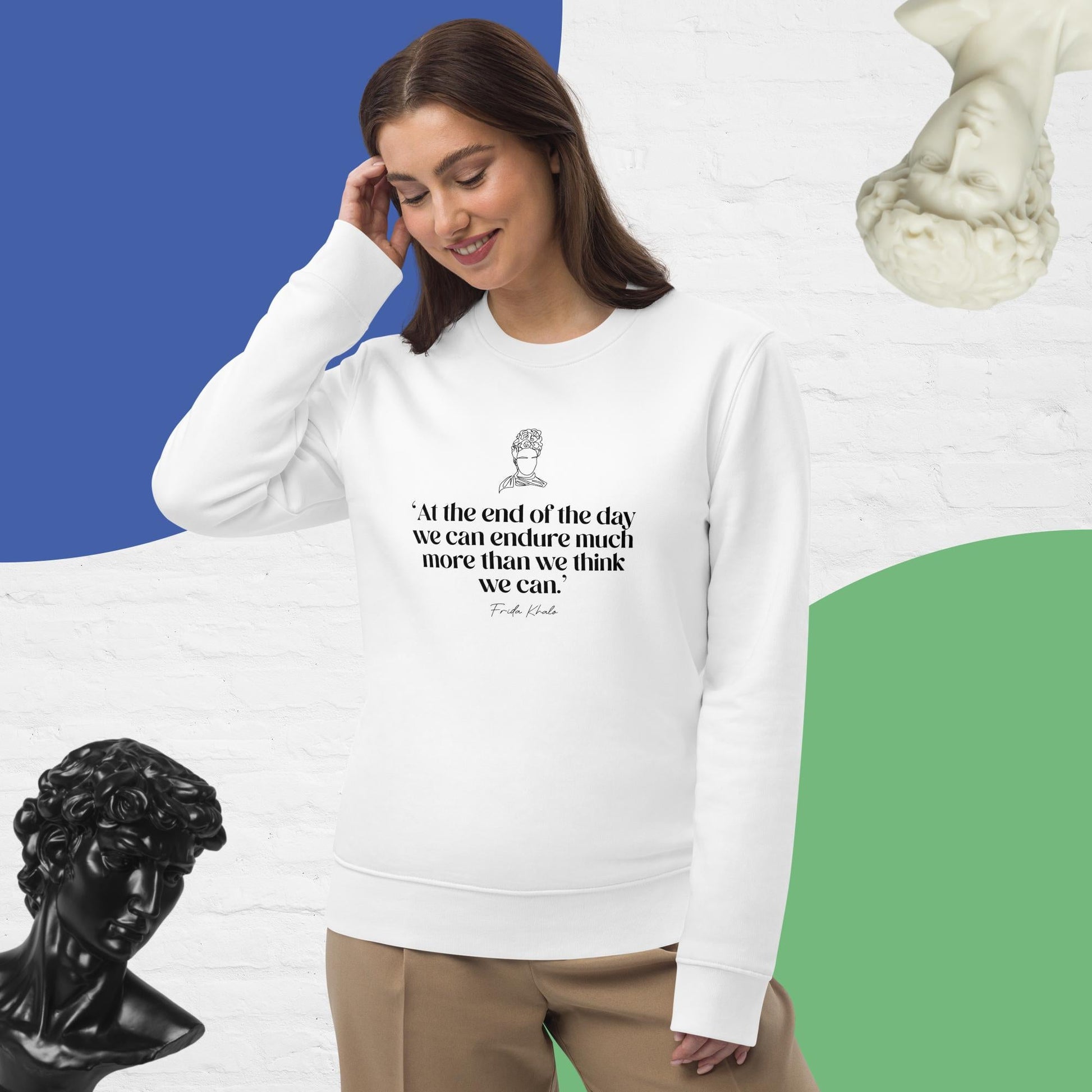 Empowered Frida Sweatshirt – empowering Sweatshirt for feminist expression

