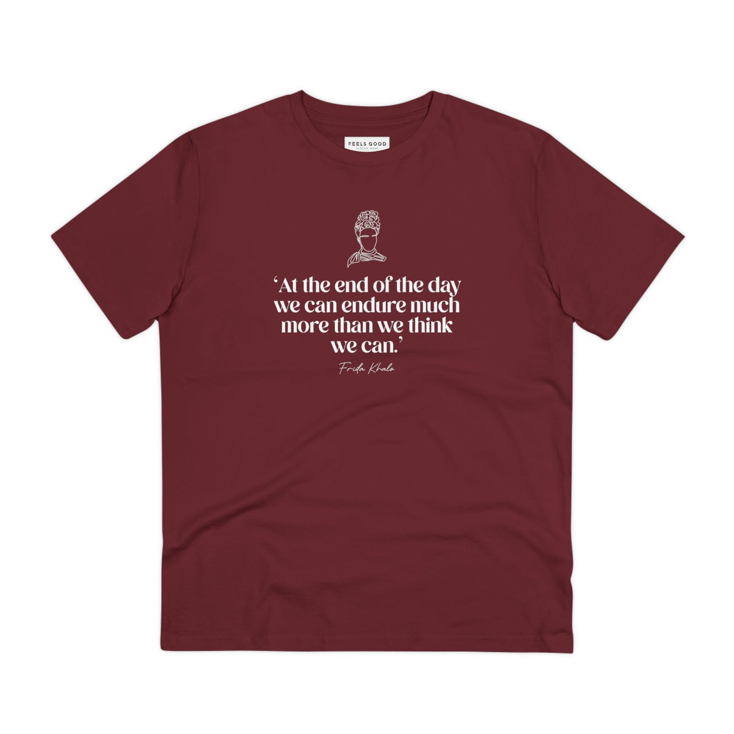 Frida feminist t shirt in UK – gender-free slogan style

