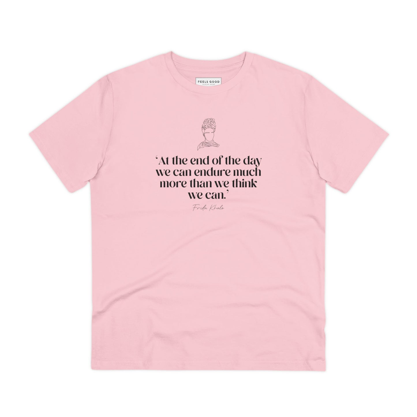 Empowering Frida Kahlo feminist tshirt – organic cotton

