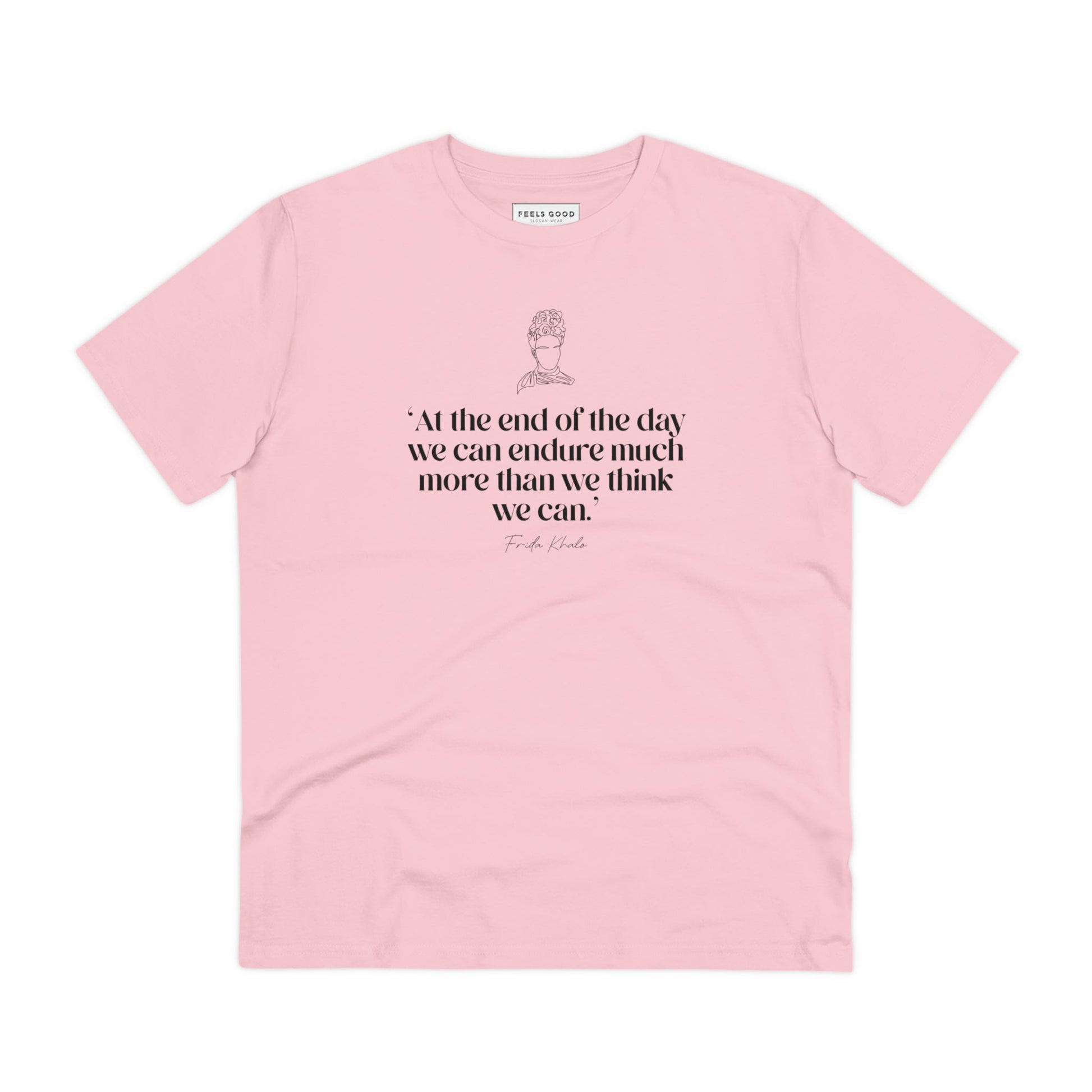 Empowering Frida Kahlo feminist tshirt – organic cotton

