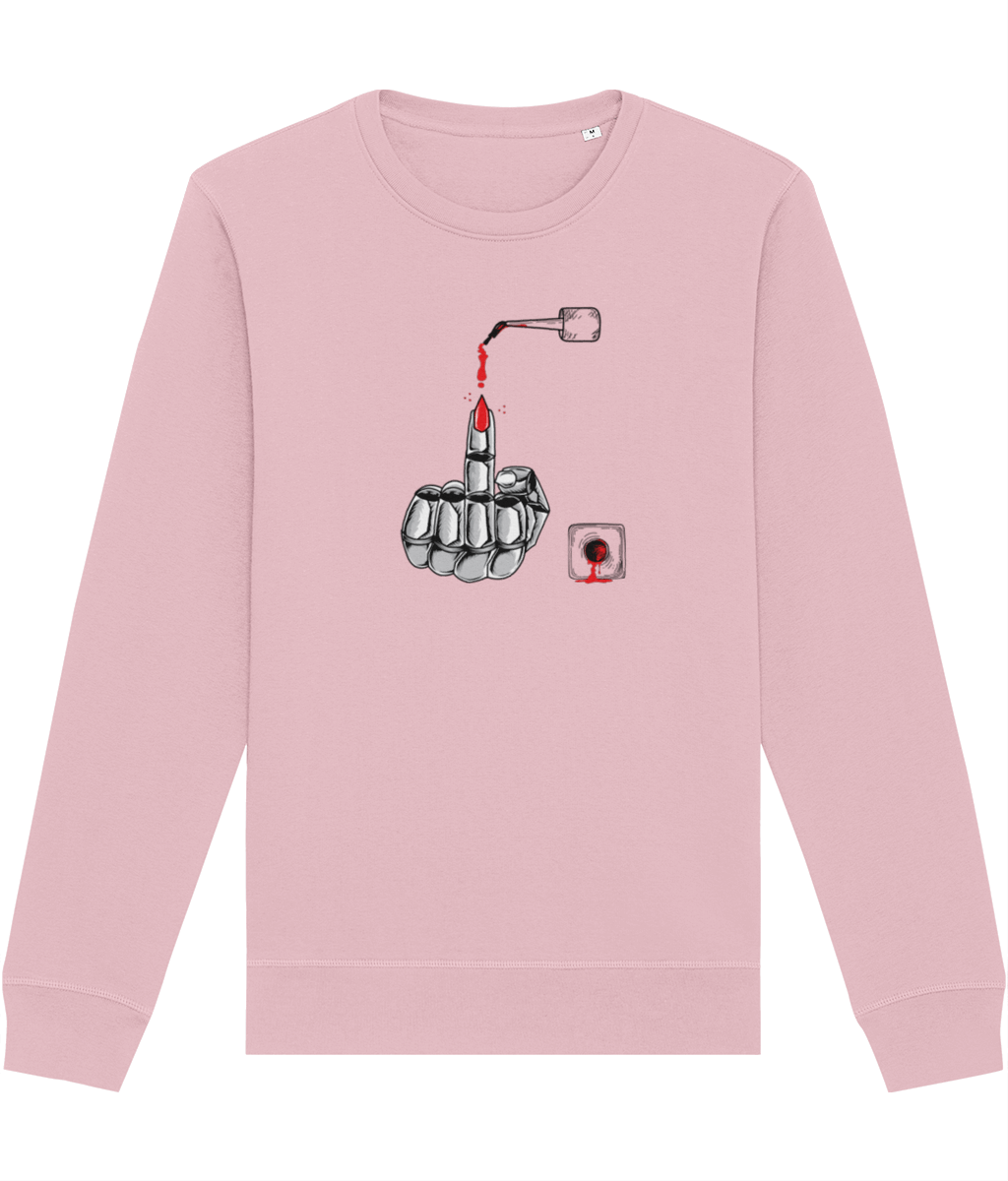 The Feminist 'Enough Said' Organic Cotton Sweatshirt blends comfort with activism—wear your power.