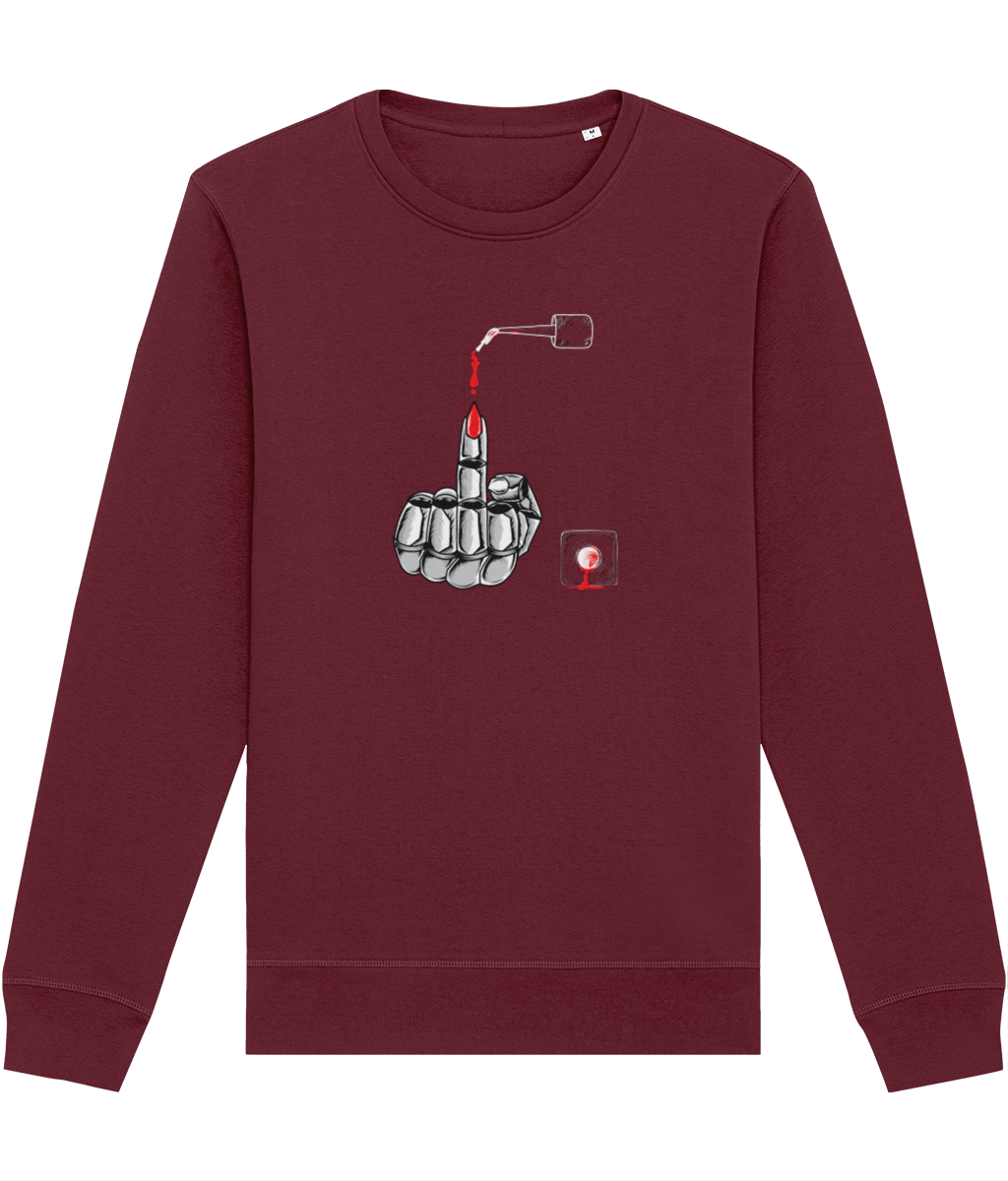 Stand up for equality in the Feminist 'Enough Said' Organic Cotton Sweatshirt—soft, ethical, and bold.