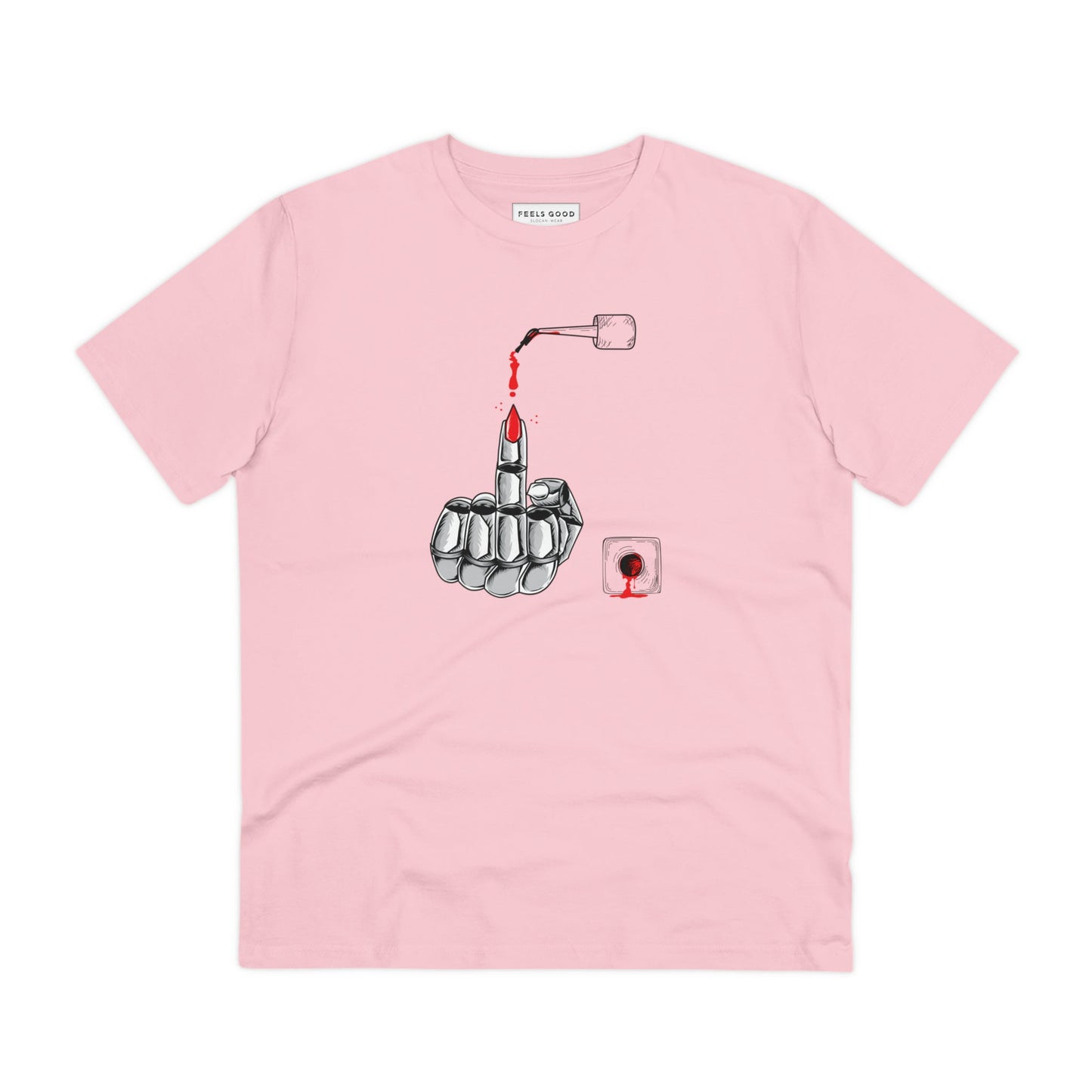 Crafted for change, the feminist 'Enough Said' organic cotton t-shirt is a statement piece.