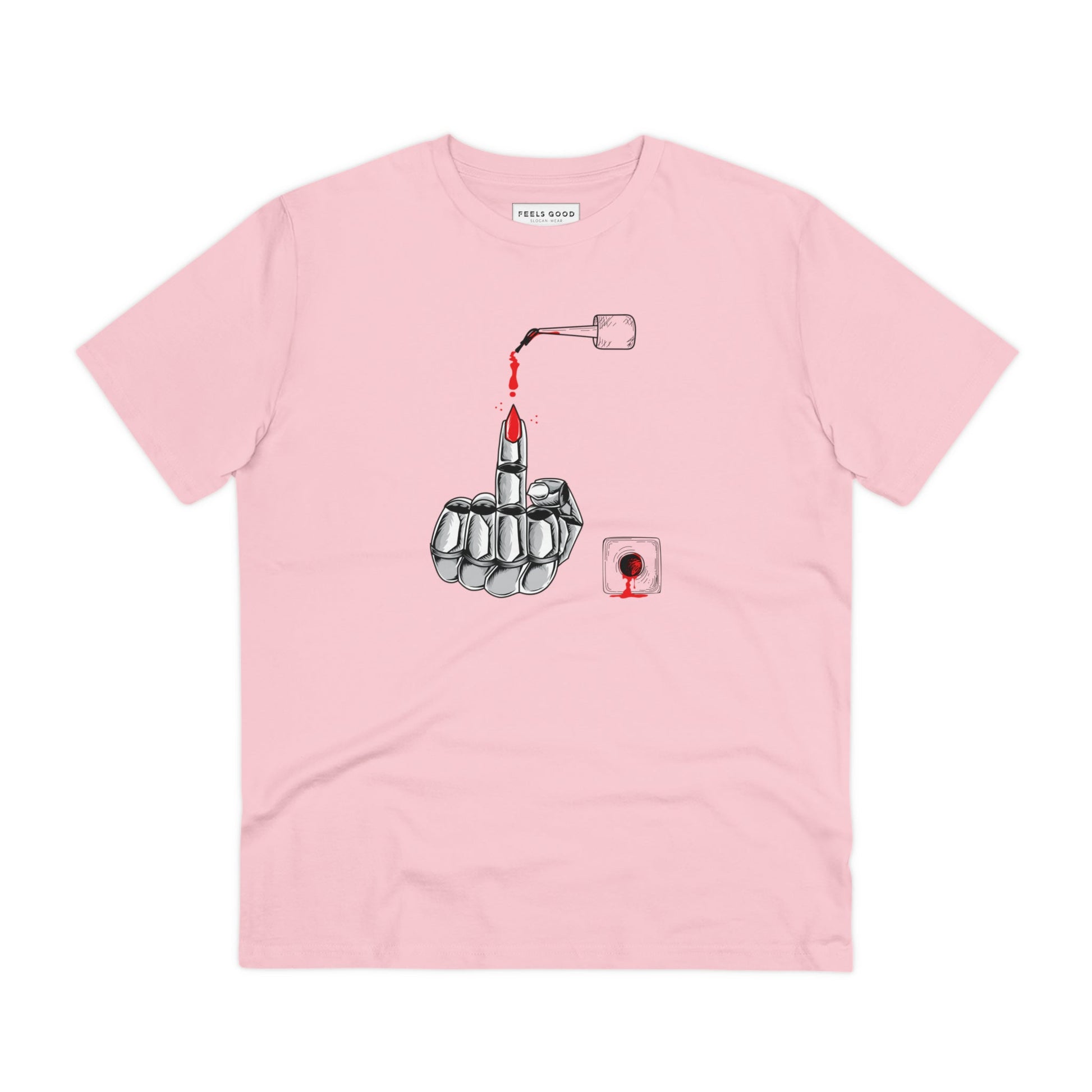 Crafted for change, the feminist 'Enough Said' organic cotton t-shirt is a statement piece.