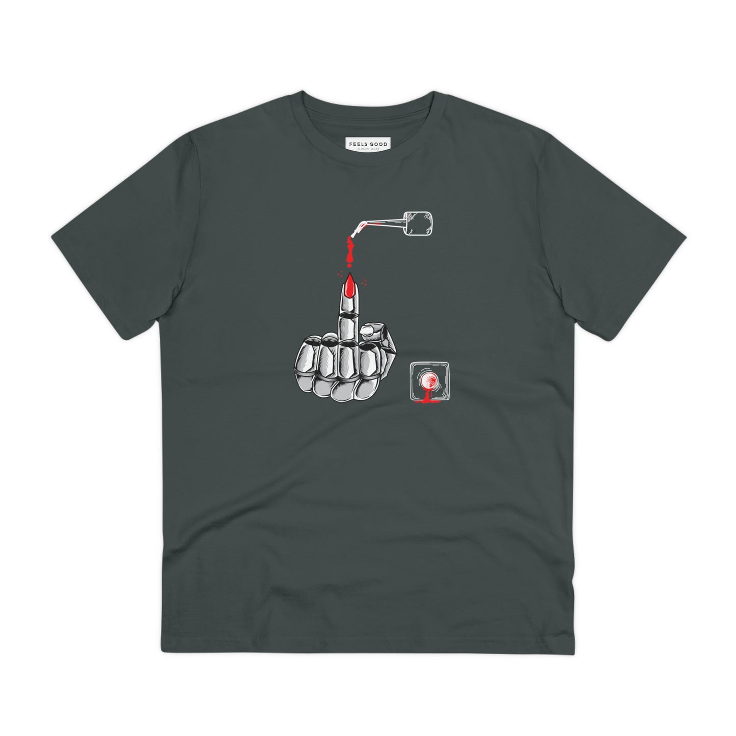 Champion equality in the feminist 'Enough Said' organic cotton t-shirt—designed for all genders.