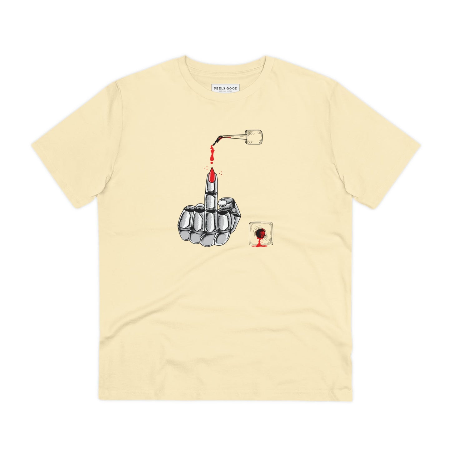 The feminist 'Enough Said' organic cotton t-shirt is a must-have for equality supporters.