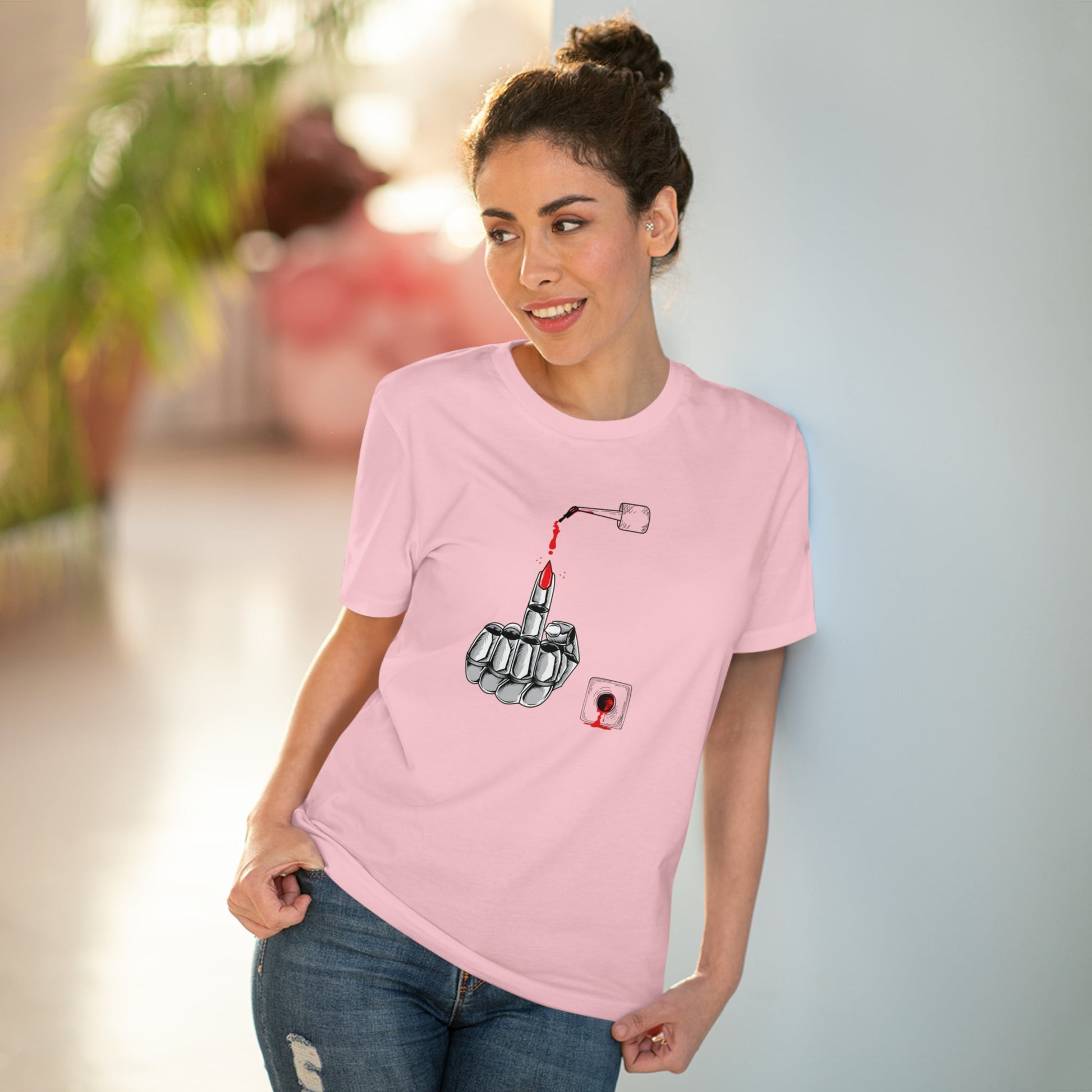 The feminist 'Enough Said' organic cotton t-shirt is perfect for those who believe in equality.