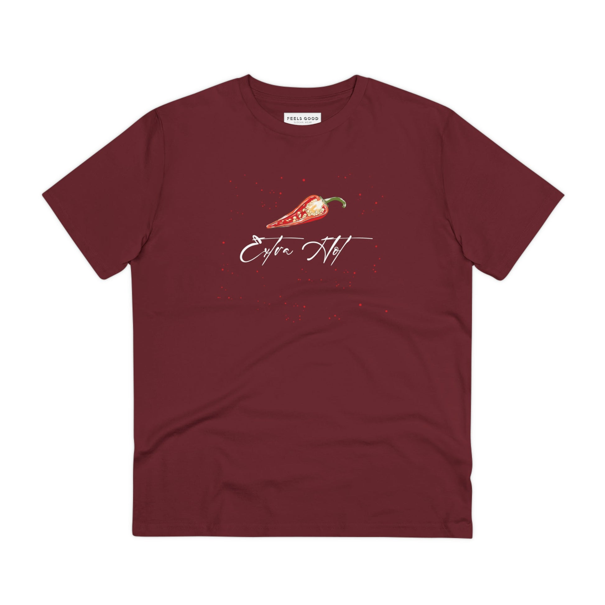 The feminist 'Extra Hot' organic cotton t-shirt is the ultimate tshirt for women who love bold messages.