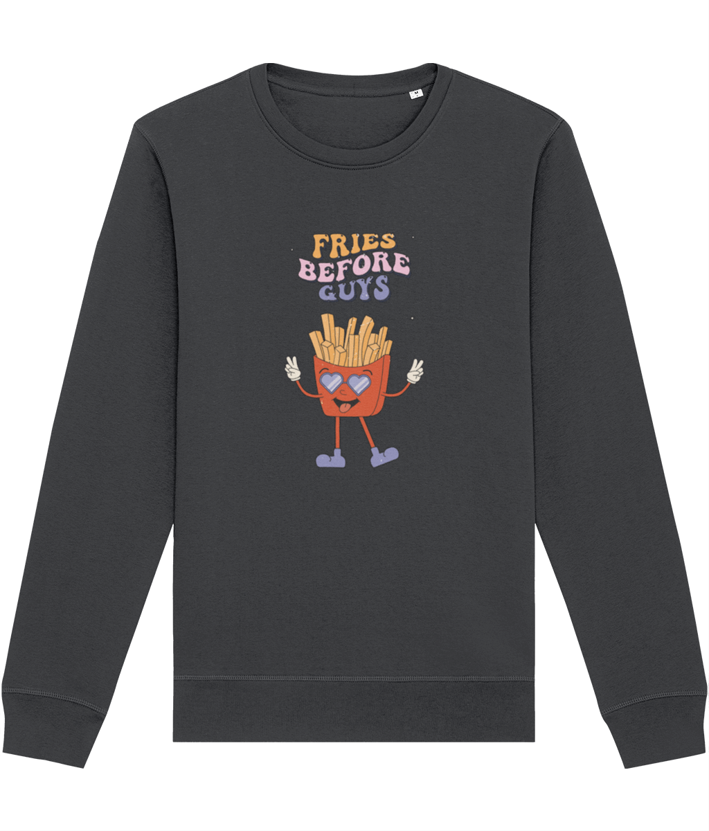 Stand out in a feminist sweatshirt—organic, bold & perfect for making a statement.